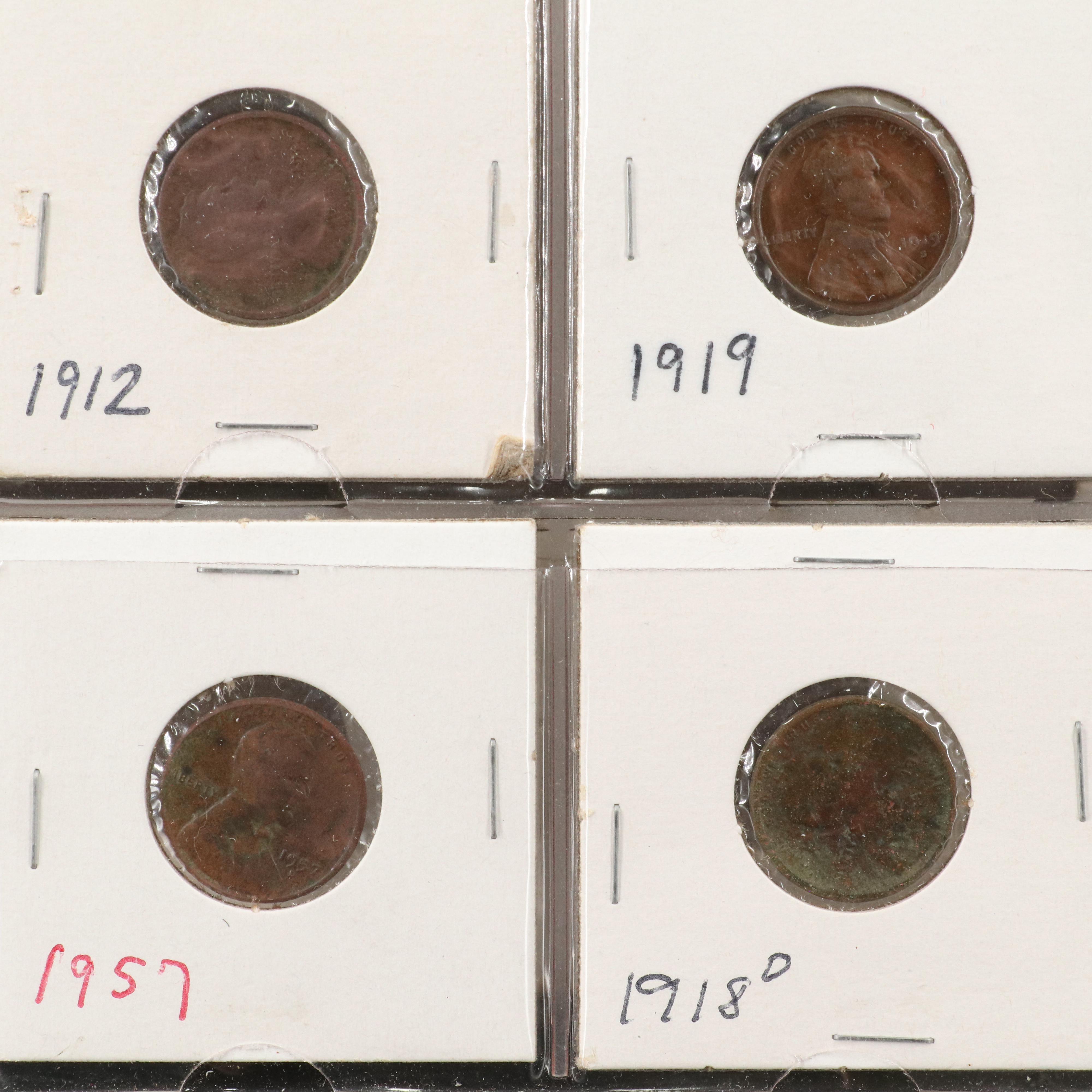 Three Albums Each With U.S. Coins