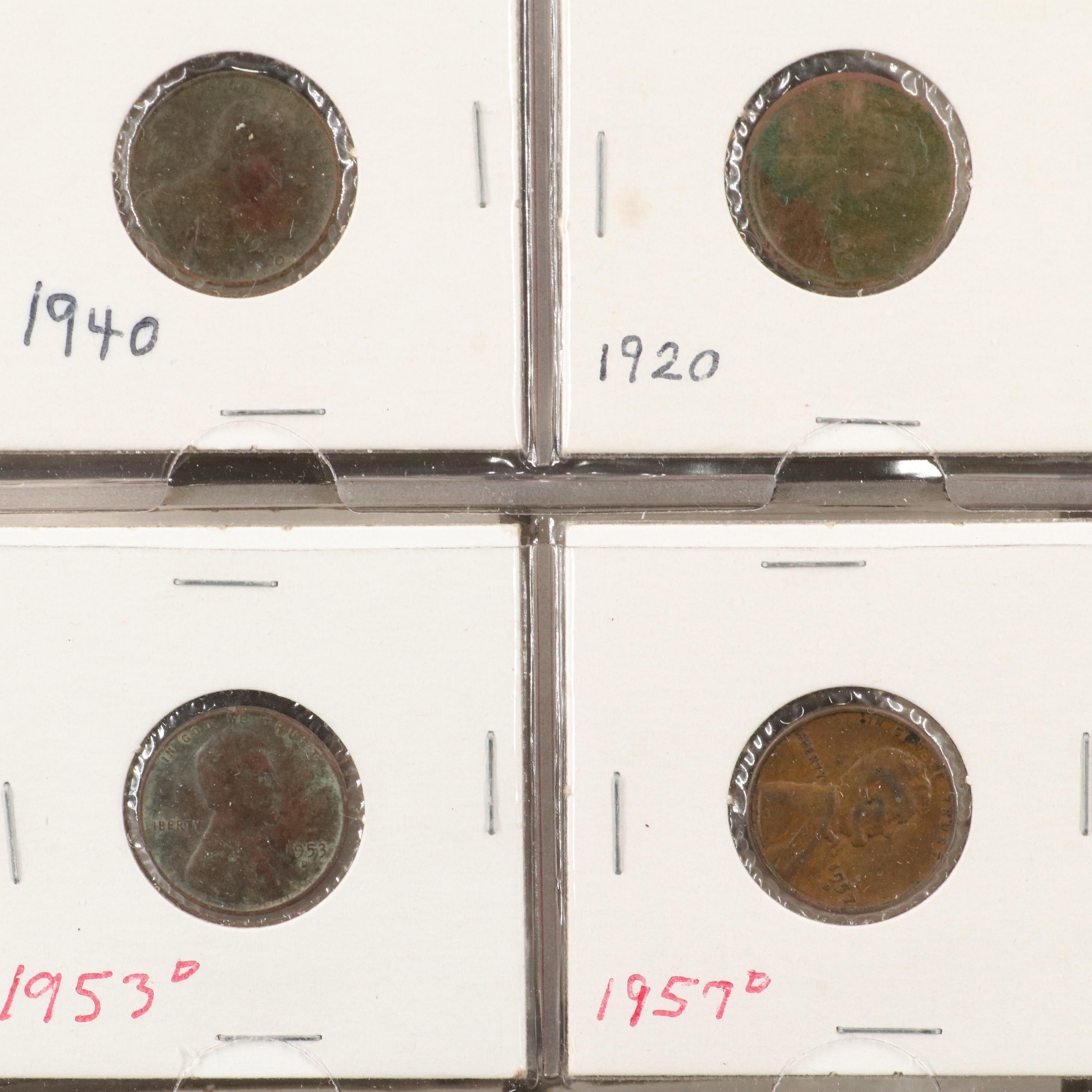 Three Albums Each With U.S. Coins