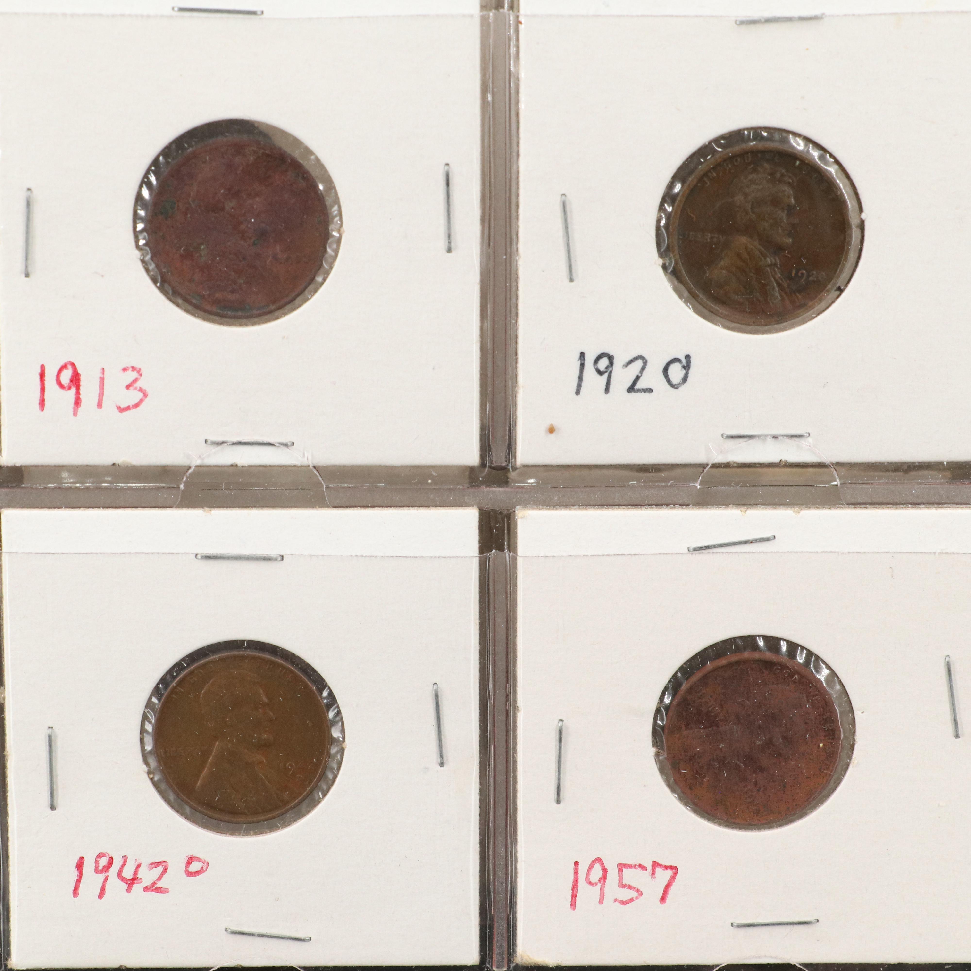 Three Albums Each With U.S. Coins