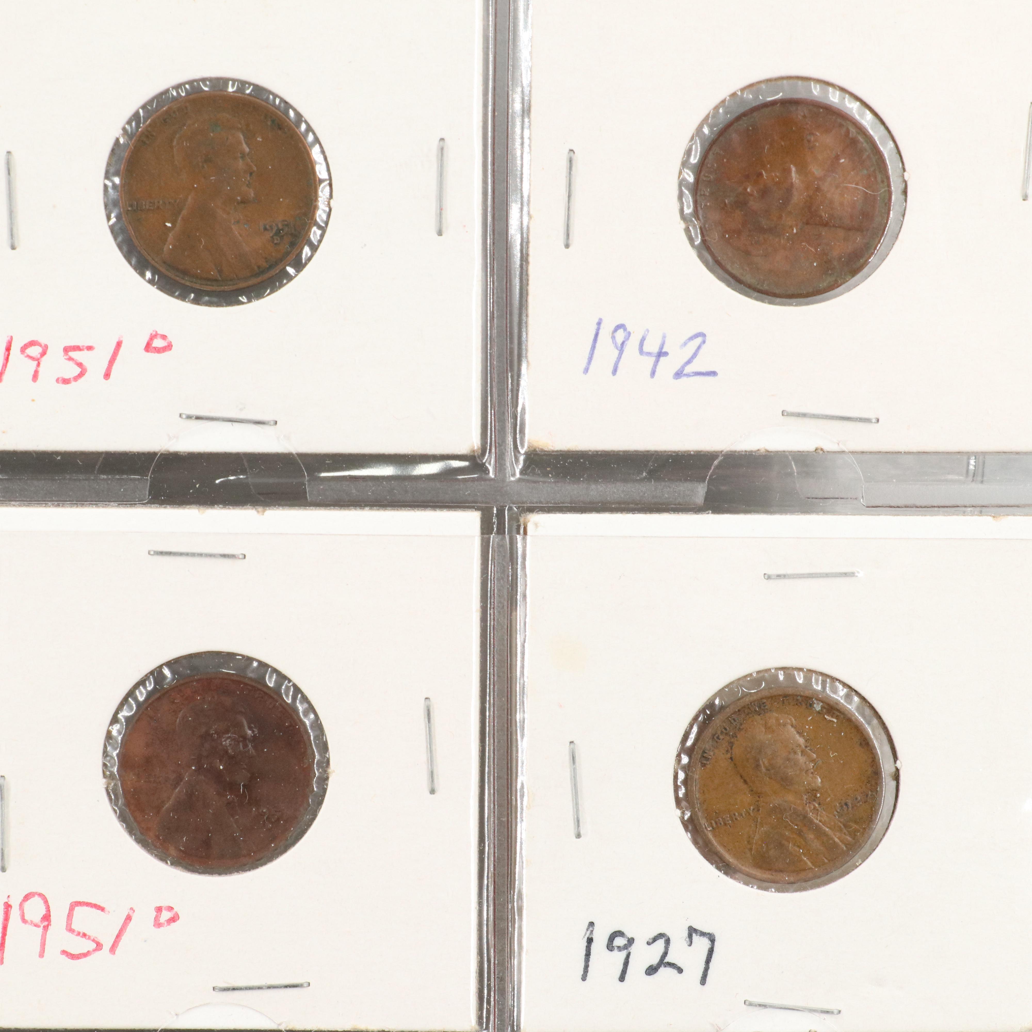 Three Albums Each With U.S. Coins