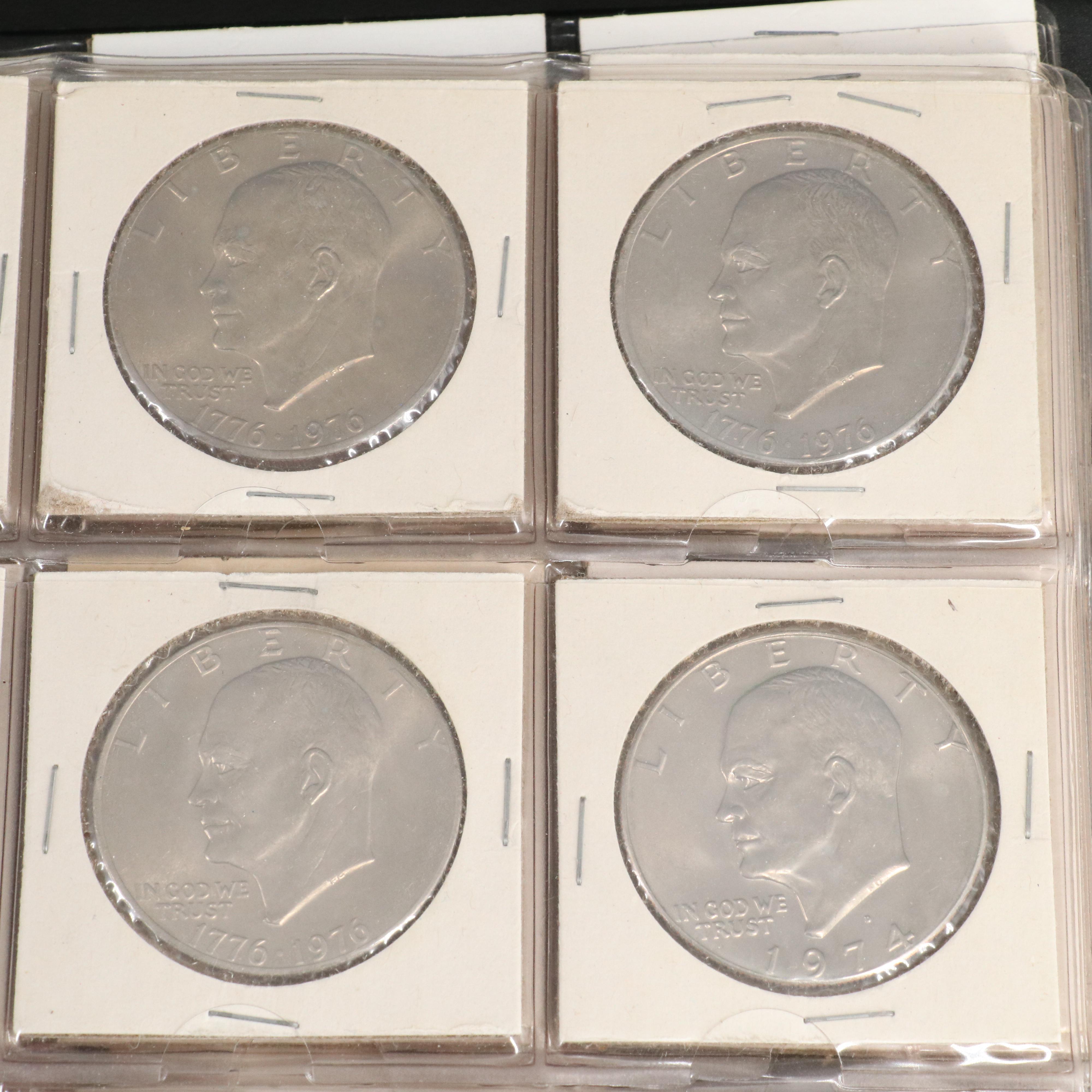 Three Albums Each With U.S. Coins