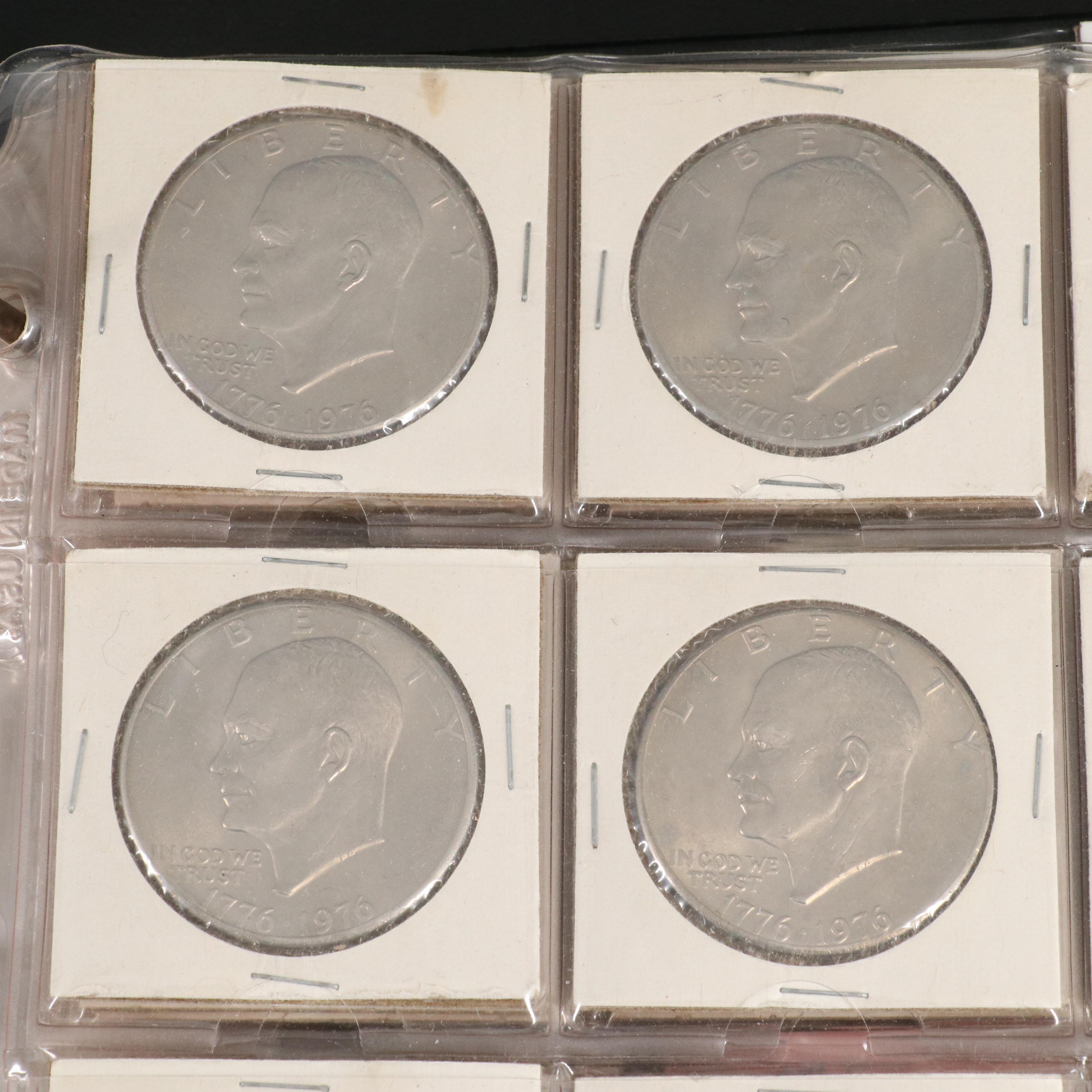 Three Albums Each With U.S. Coins