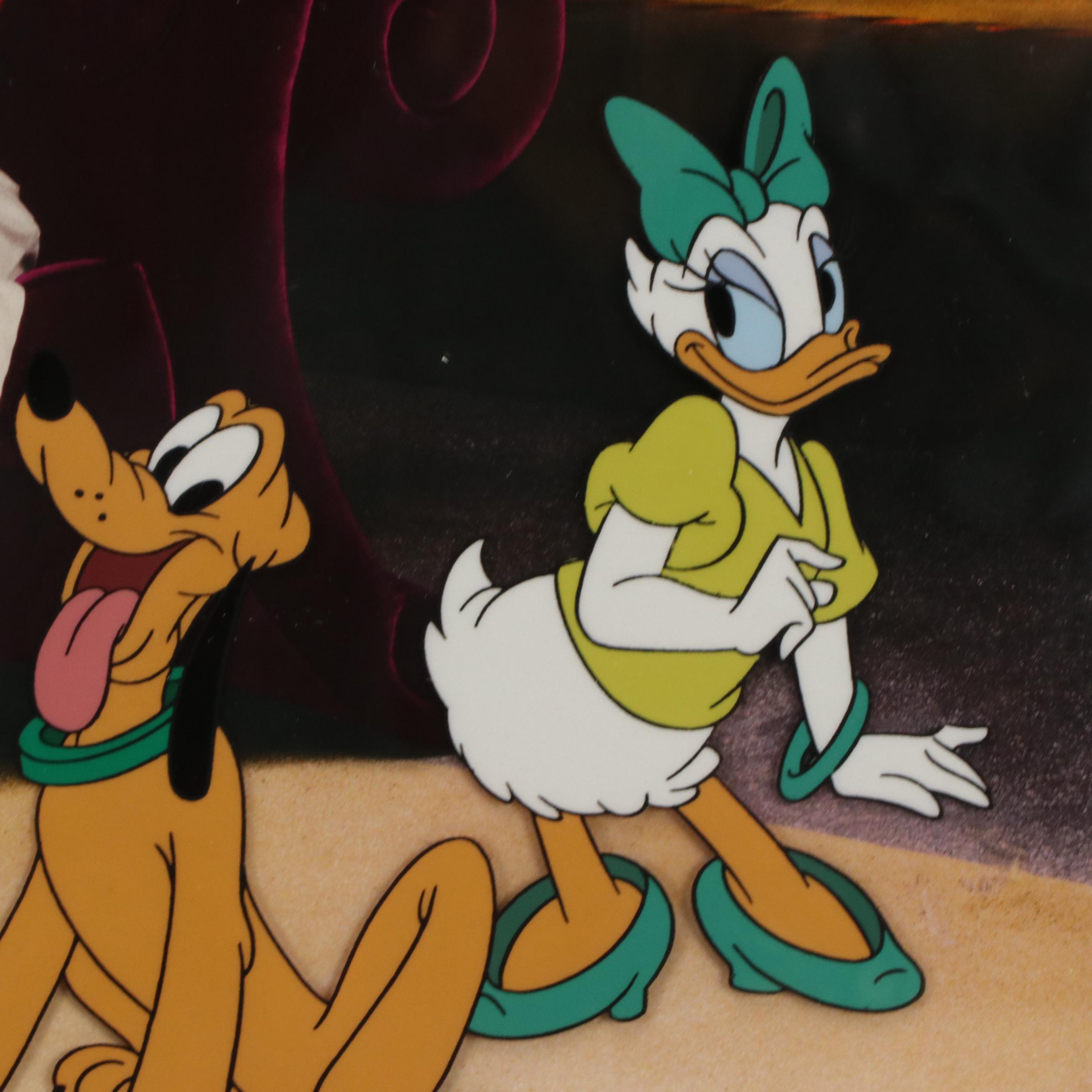Signed Animation Cel "Roy Disney and Friends"