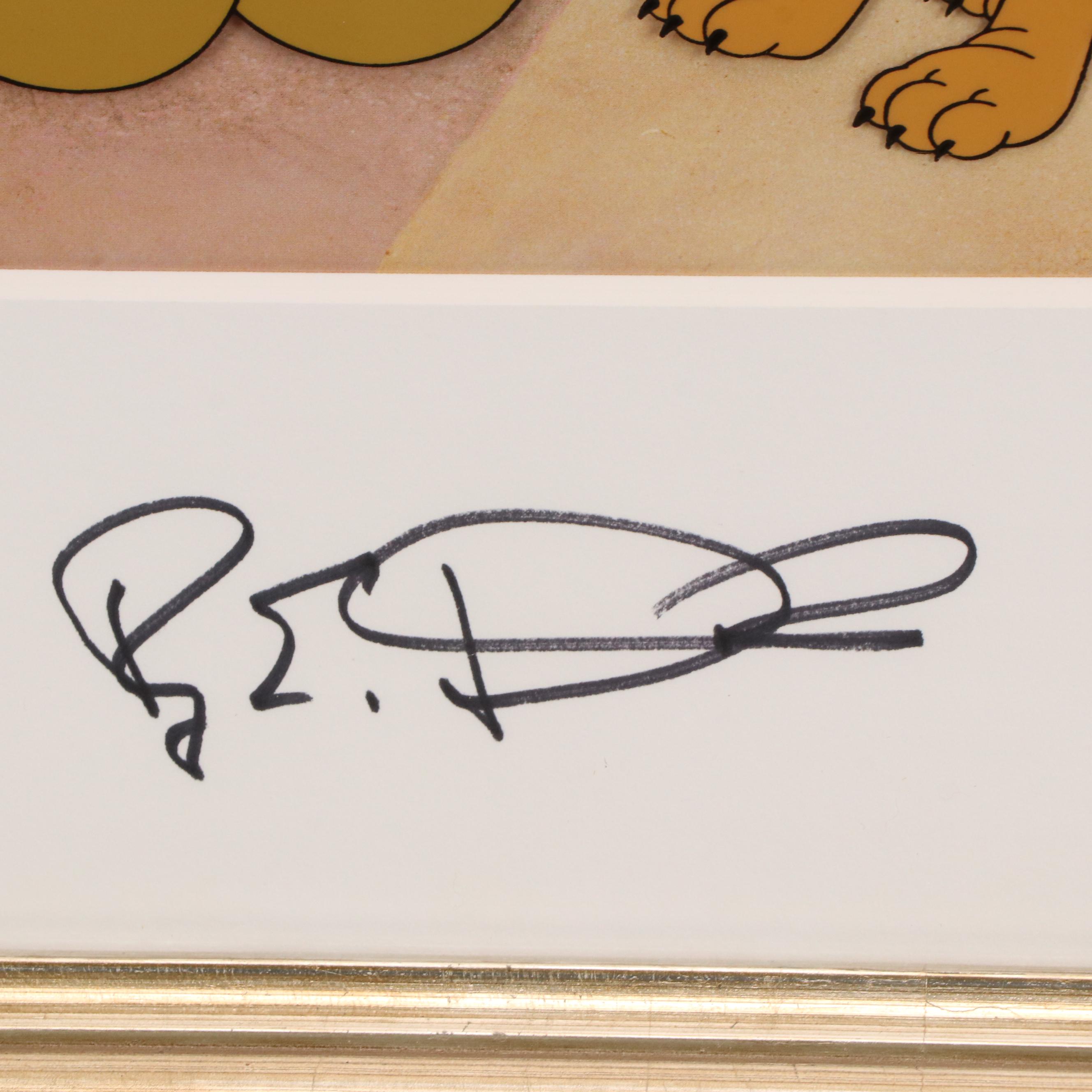 Signed Animation Cel "Roy Disney and Friends"