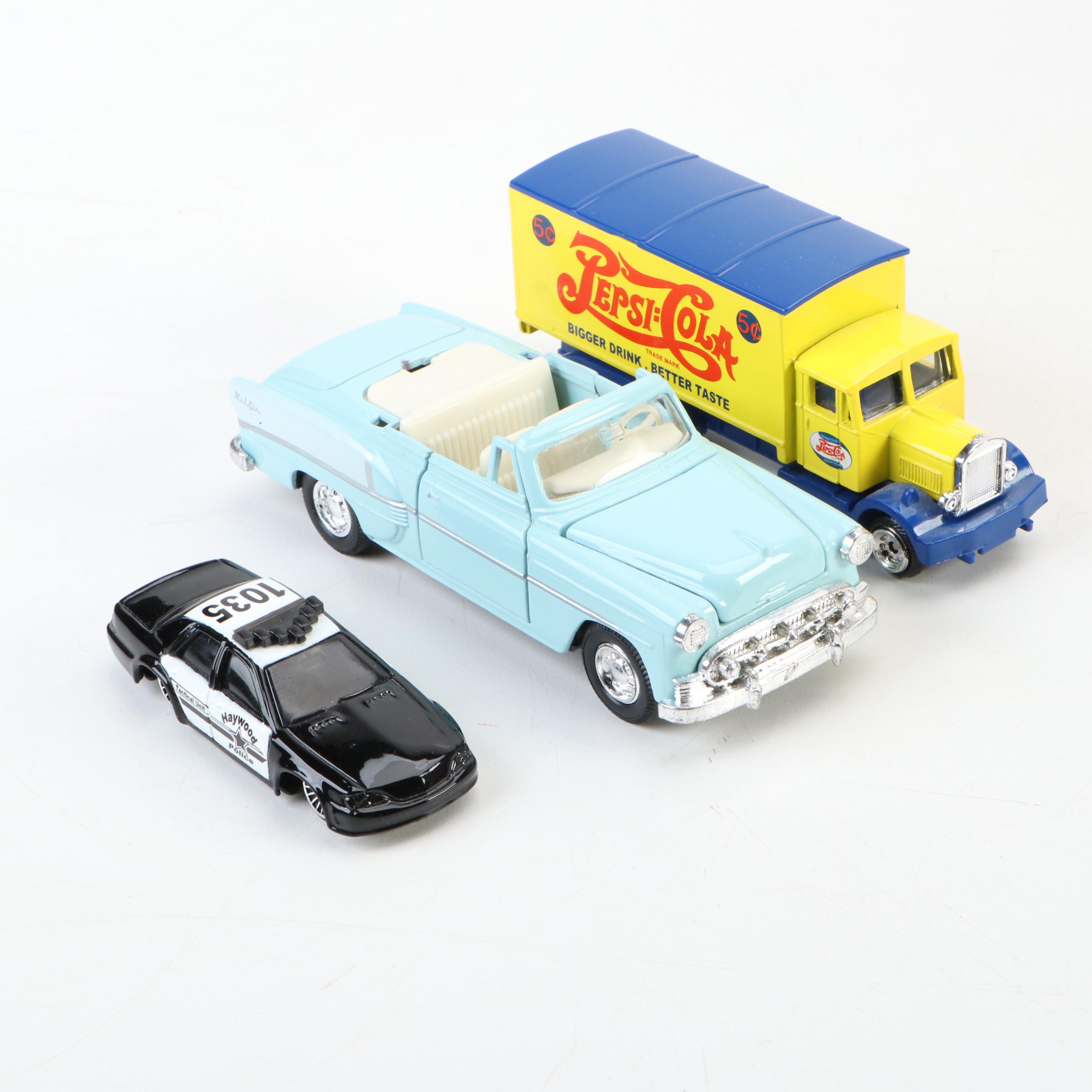 Walmart Metal Coca-Cola Truck Tin and Metal Milk Truck Tin and More