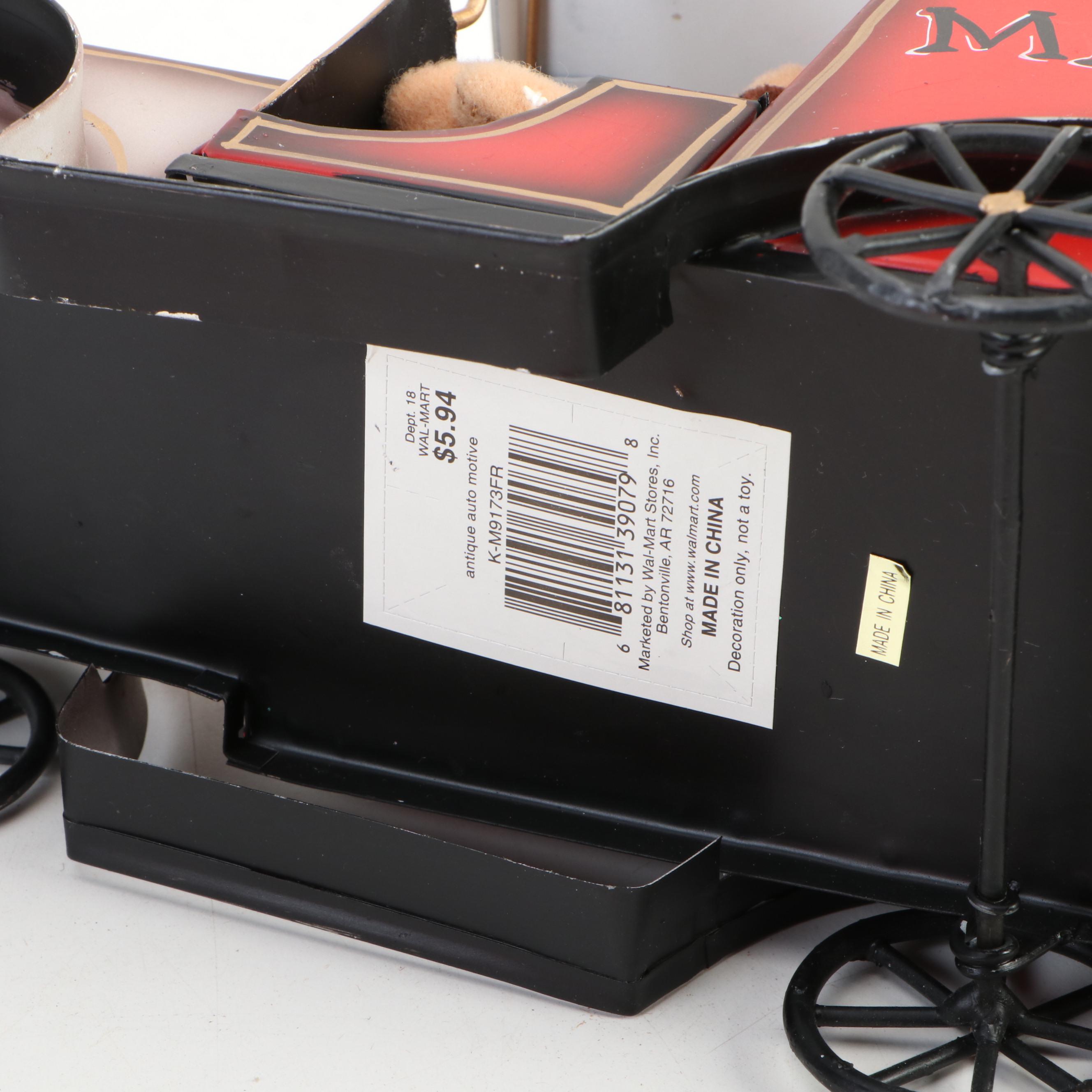 Walmart Metal Coca-Cola Truck Tin and Metal Milk Truck Tin and More