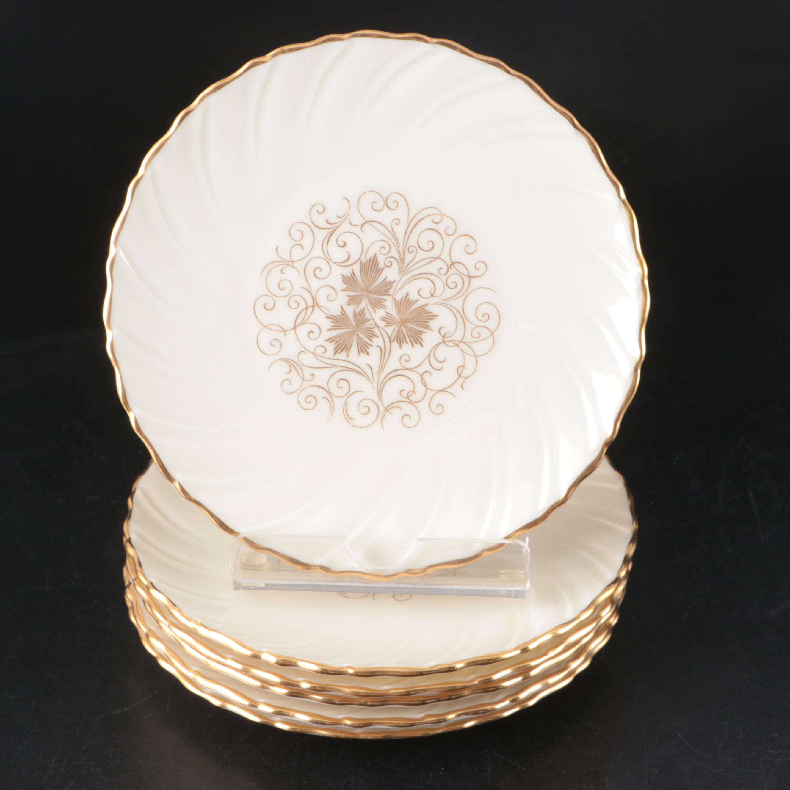 Lenox "Orleans" Porcelain Gravy Boat, Ashtray, Vegetable Bowl and Dinnerware