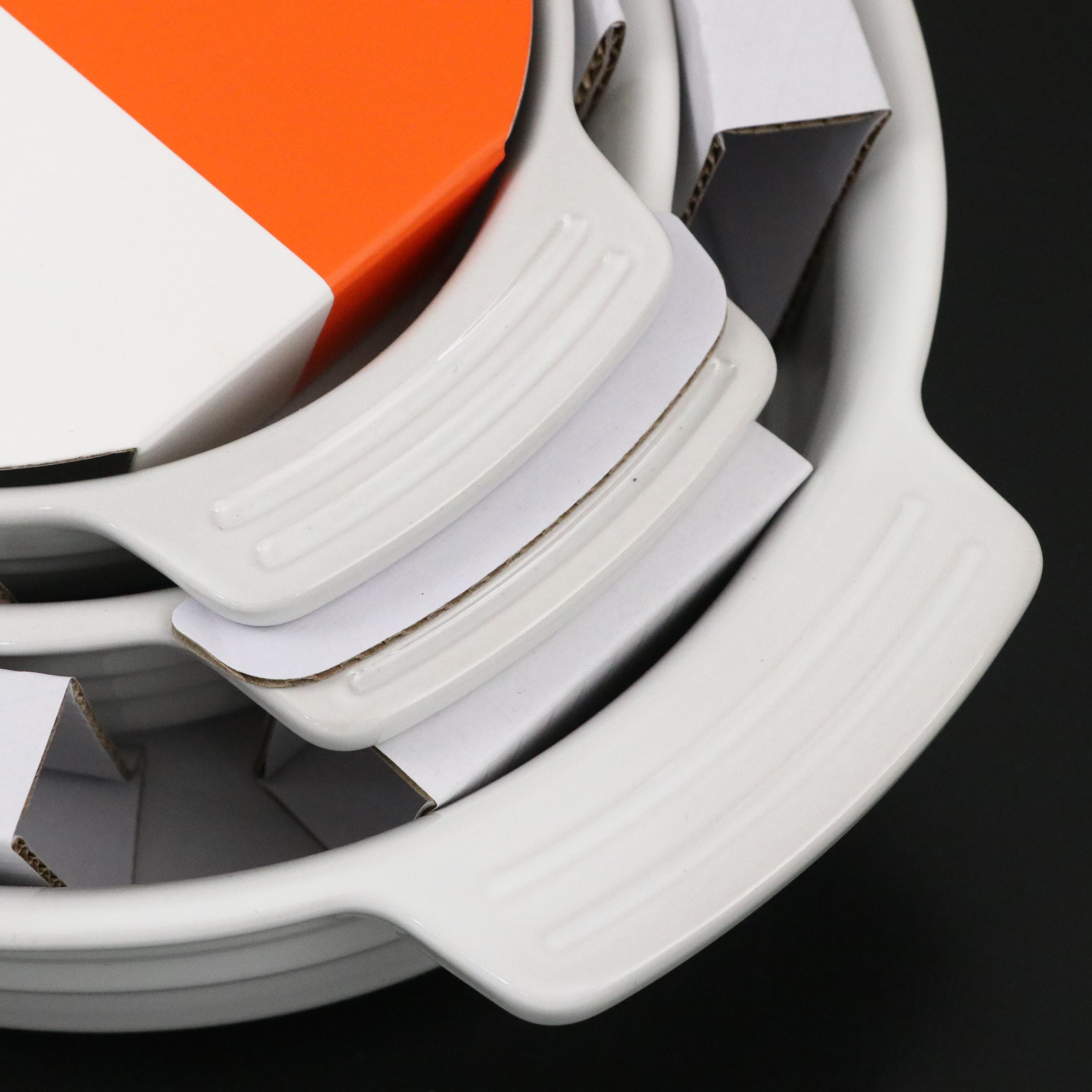 Le Creuset White Stoneware Oval Baking Dishes