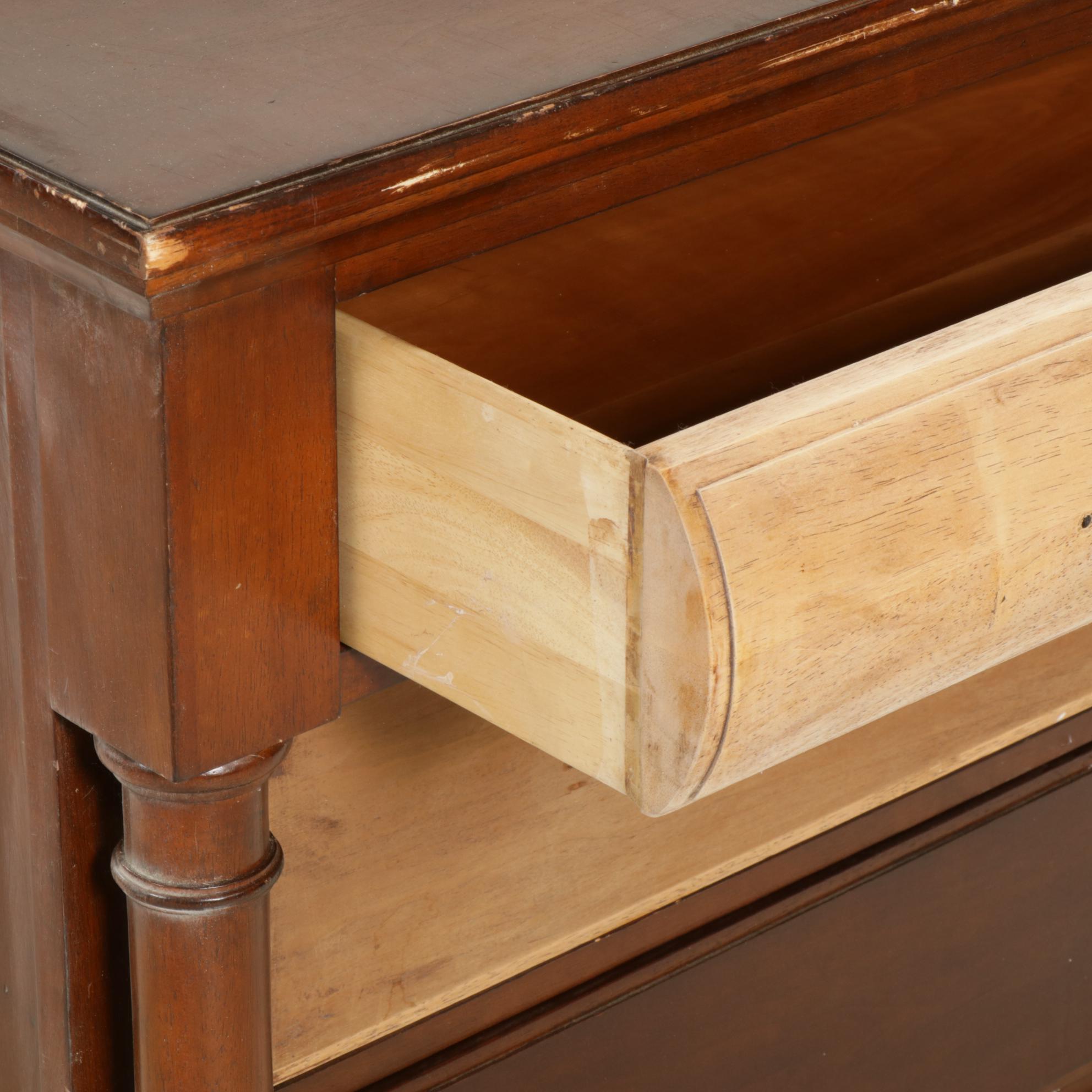 Bernhardt "Martha Stewart Collection" Empire Style Mahogany Chest of Drawers