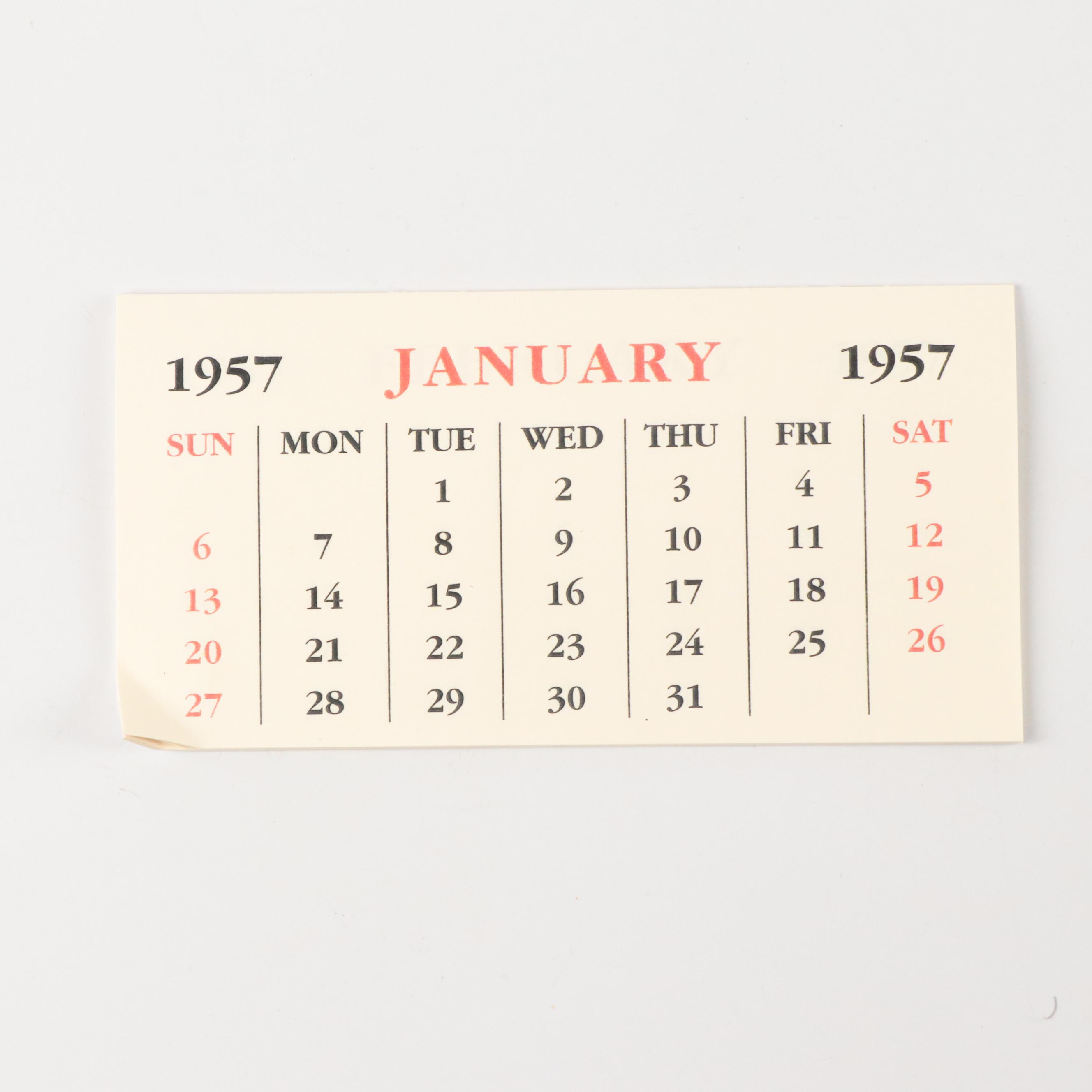 Marilyn Monroe Pin-Up Calendar