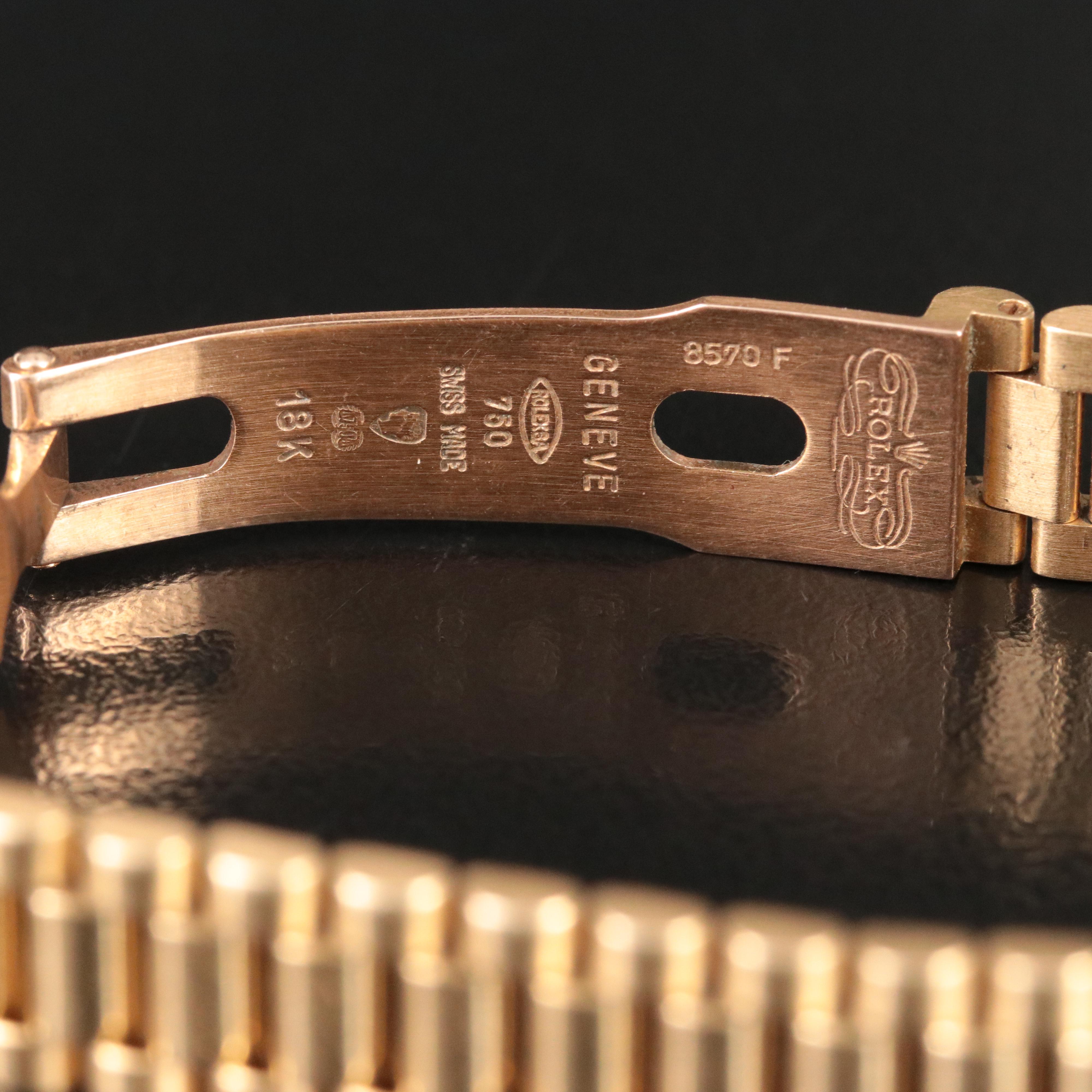 1987 - 1988 Rolex Custom Diamond Dial and Bezel Datejust Watch