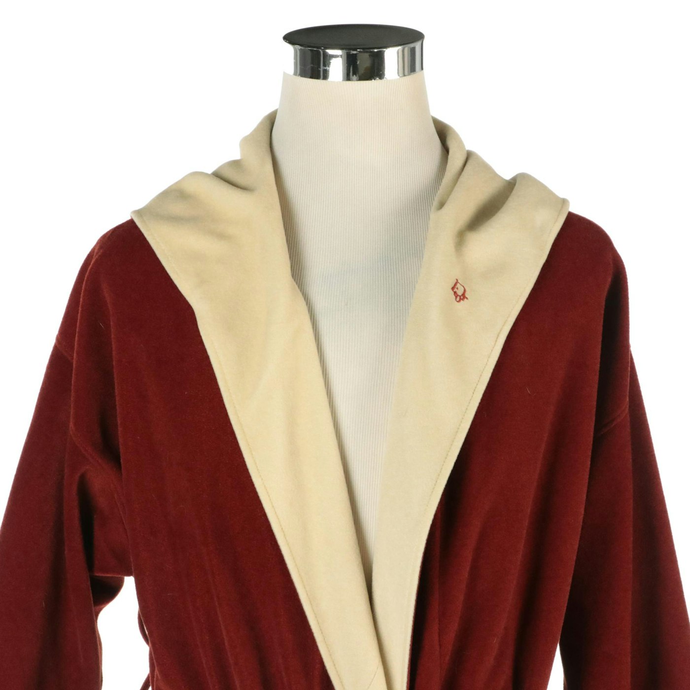 Men's Christian Dior Monsieur Hooded Short Sleeve Velour Robe, 1970s | EBTH