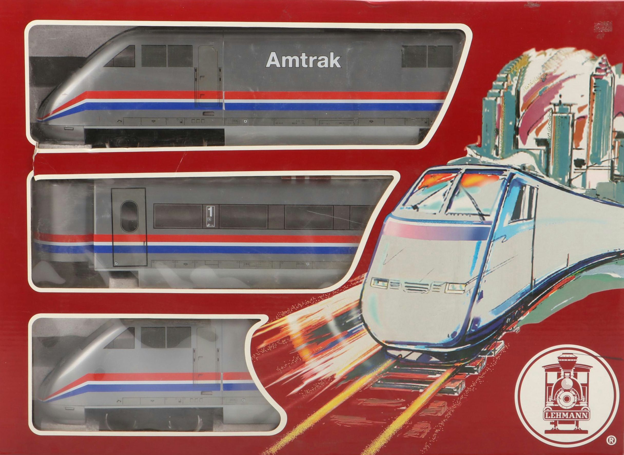 German Lehmann-Gross-Bahn G Scale Amtrak Train