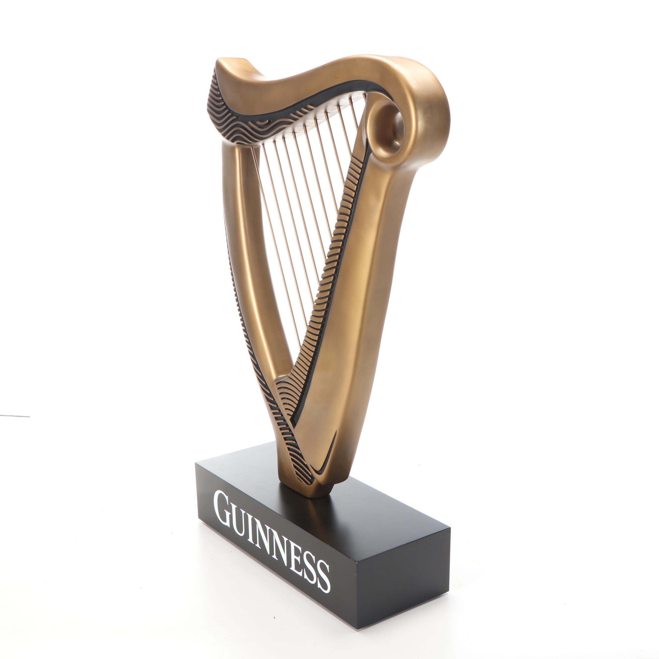 Guinness Harp Sculpture