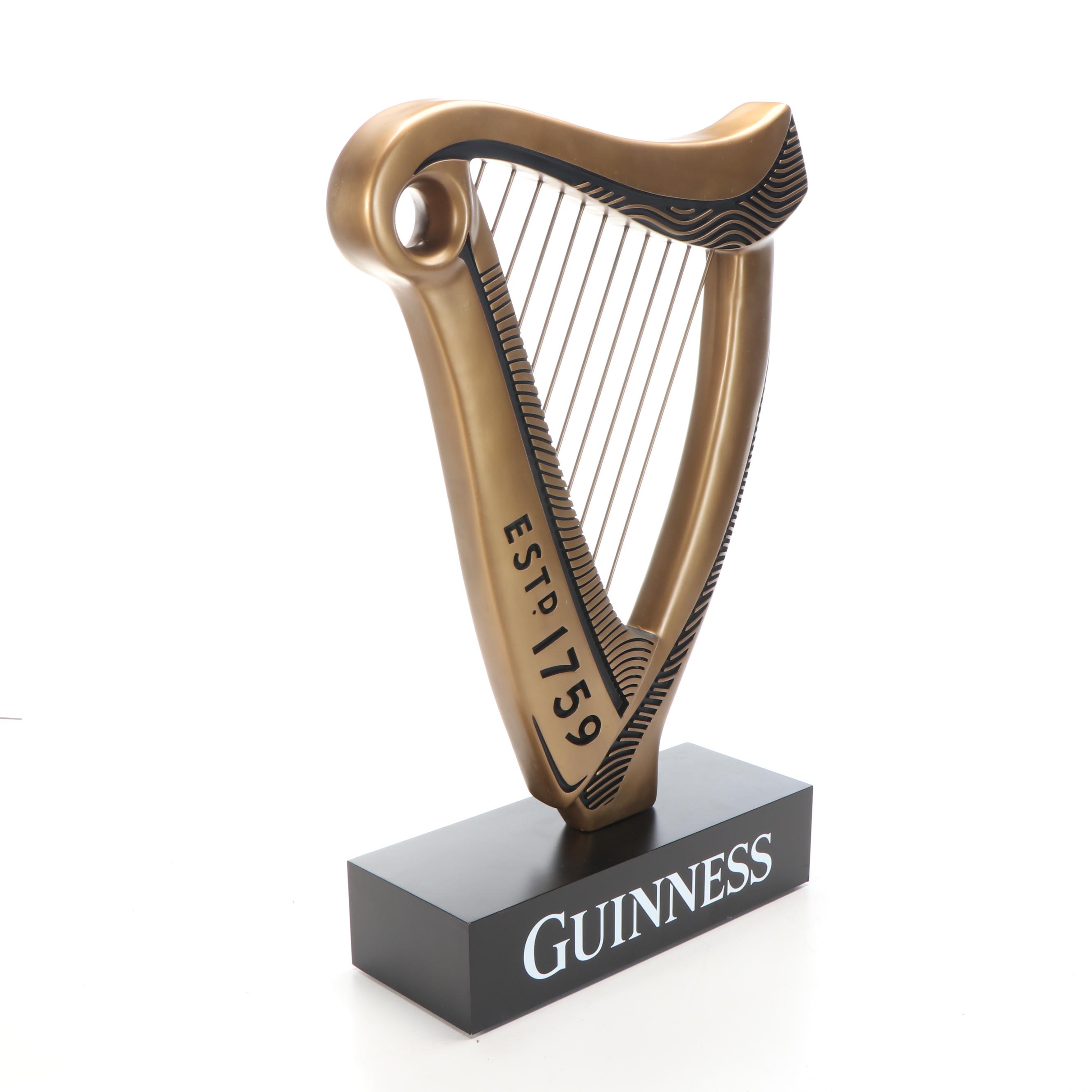 Guinness Harp Sculpture