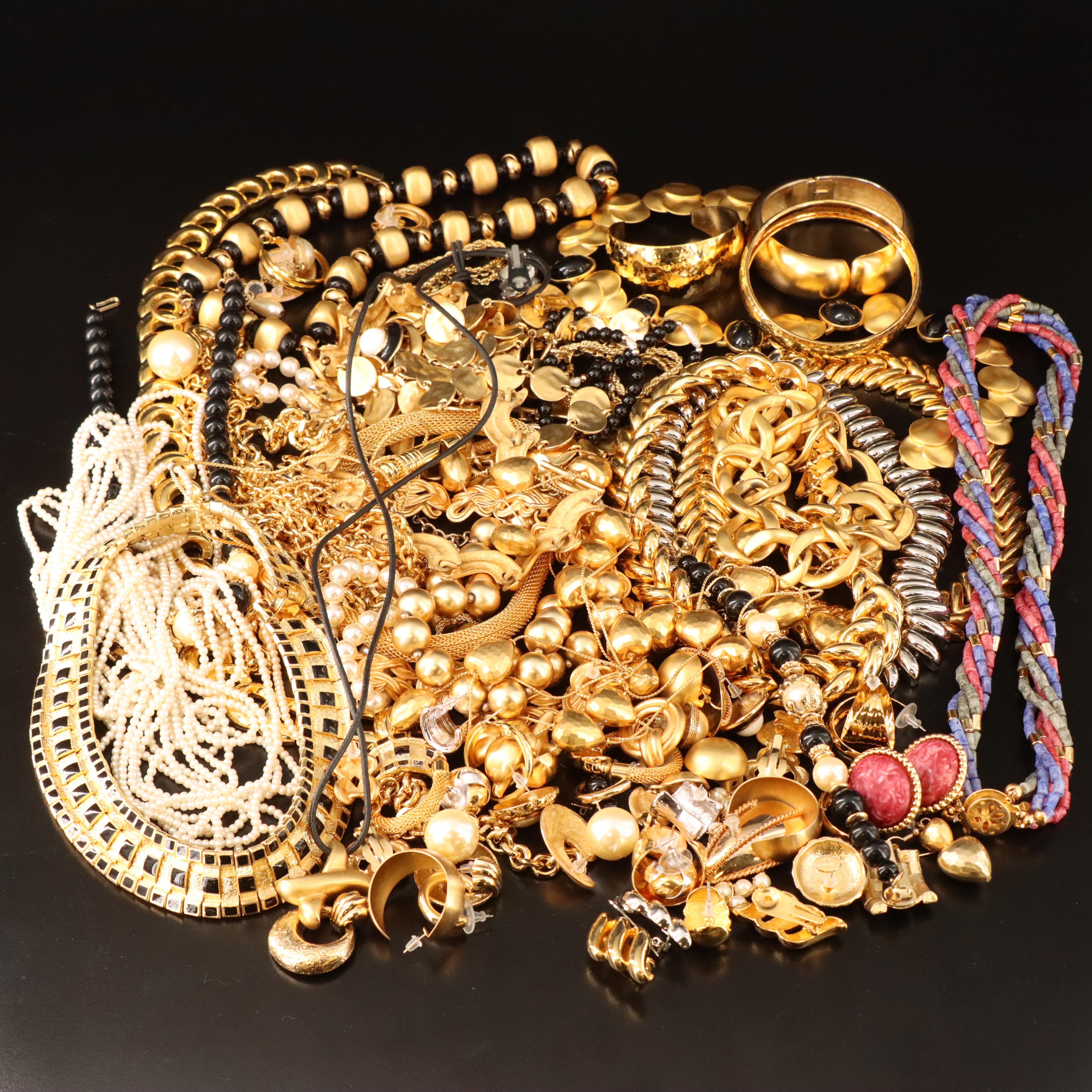 1970s Costume Jewelry Selection