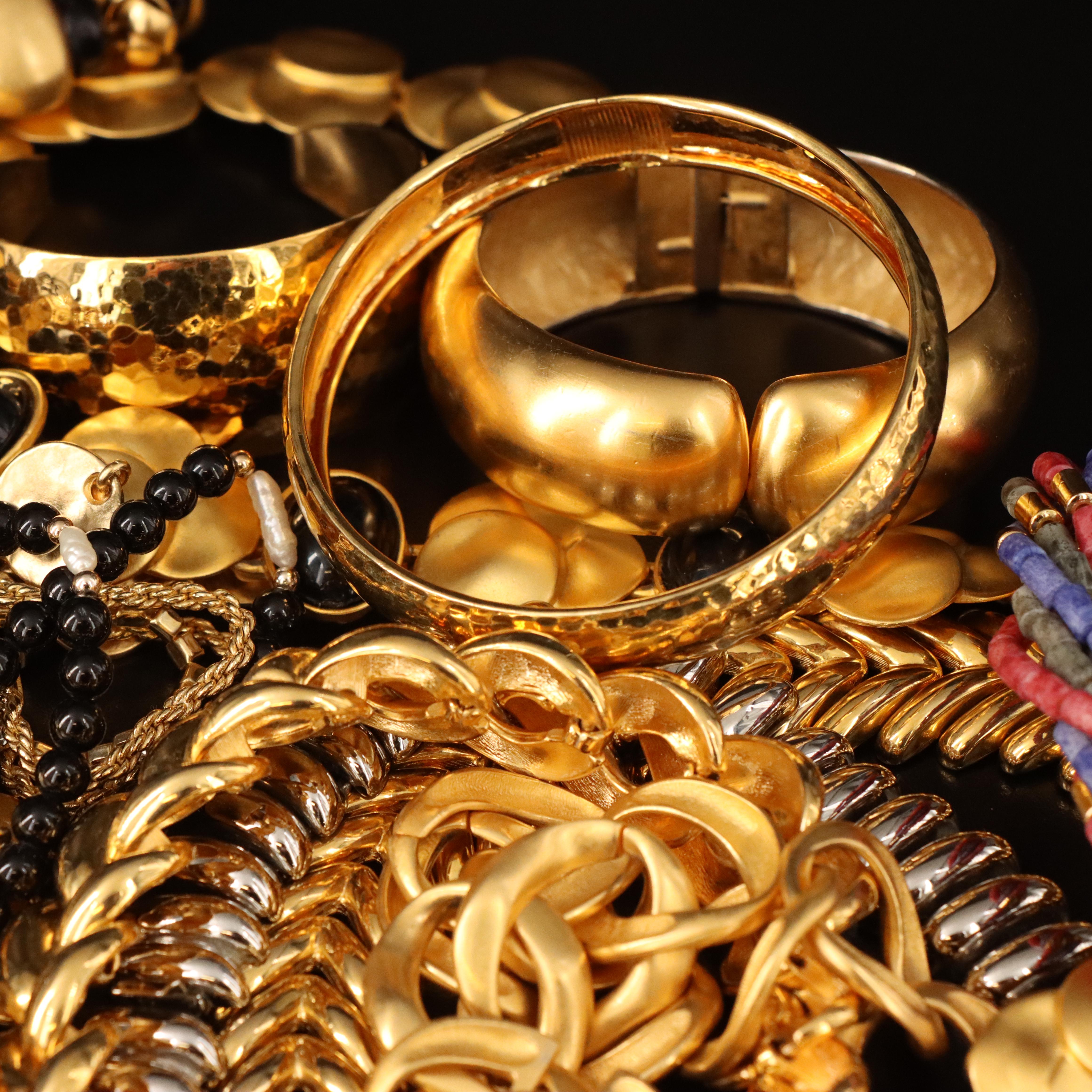 1970s Costume Jewelry Selection