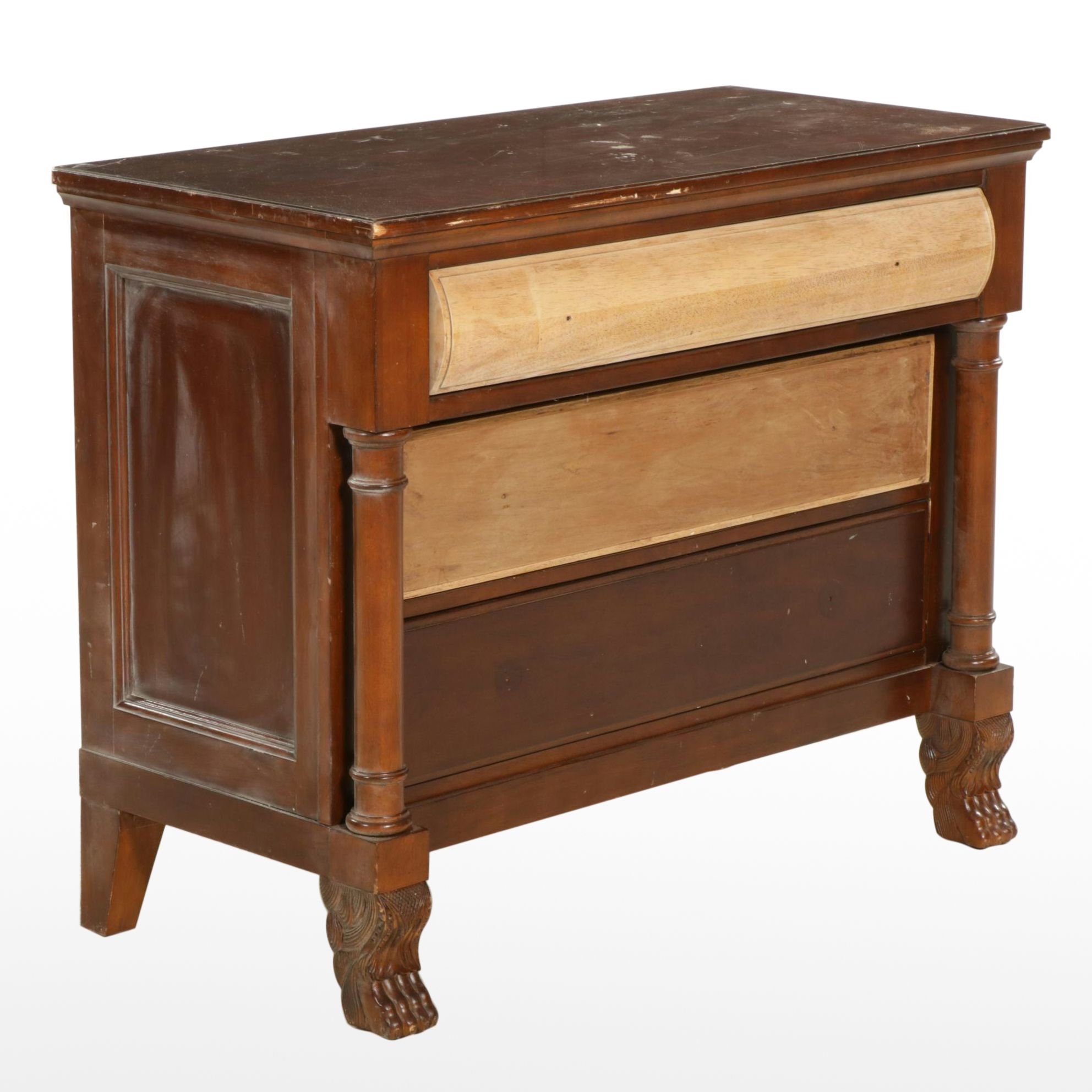 Bernhardt "Martha Stewart Collection" Empire Style Mahogany Chest of Drawers