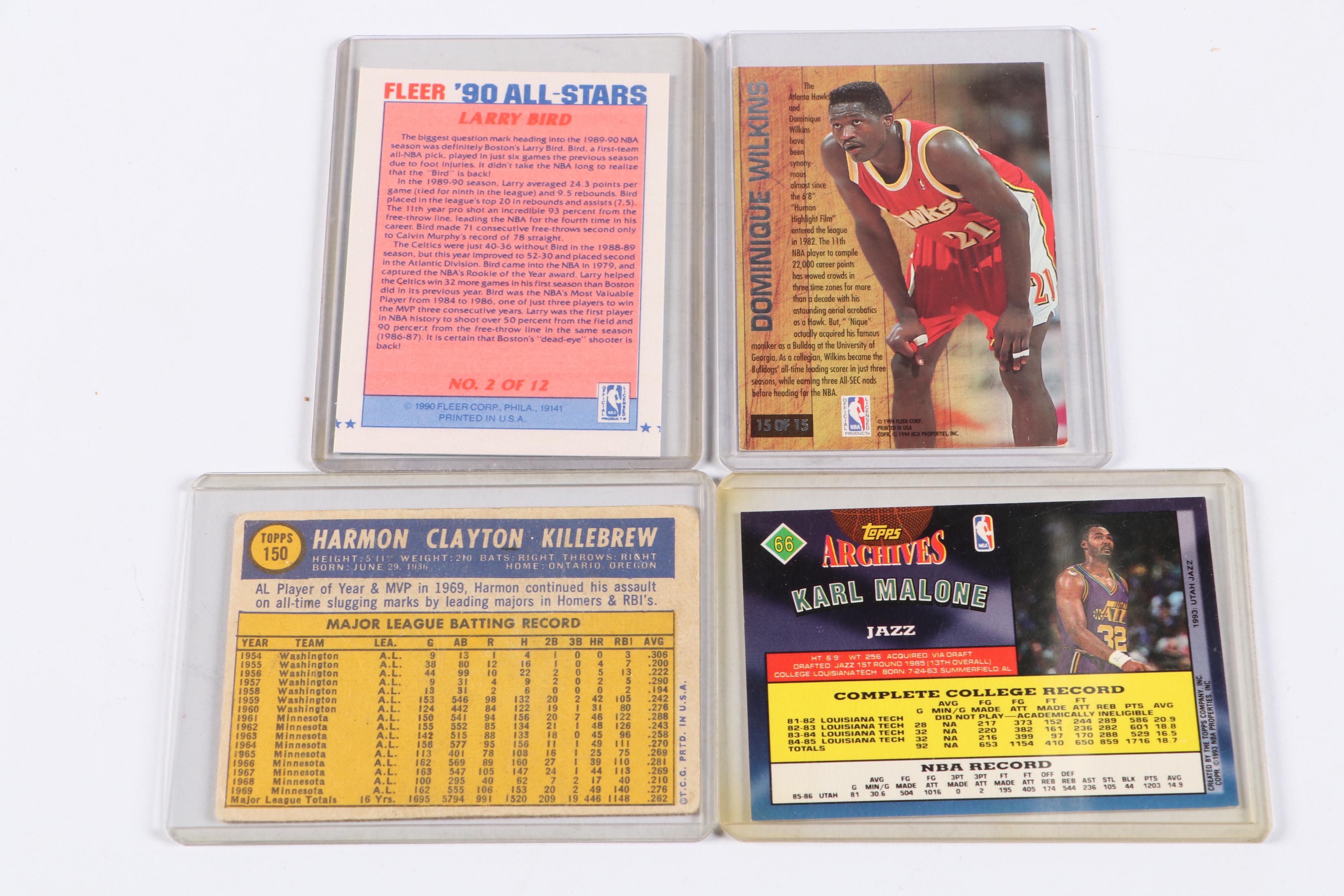 Fleer with Other Sports Cards Featuring Joe Greene Rookie and More, 1950s-2010s