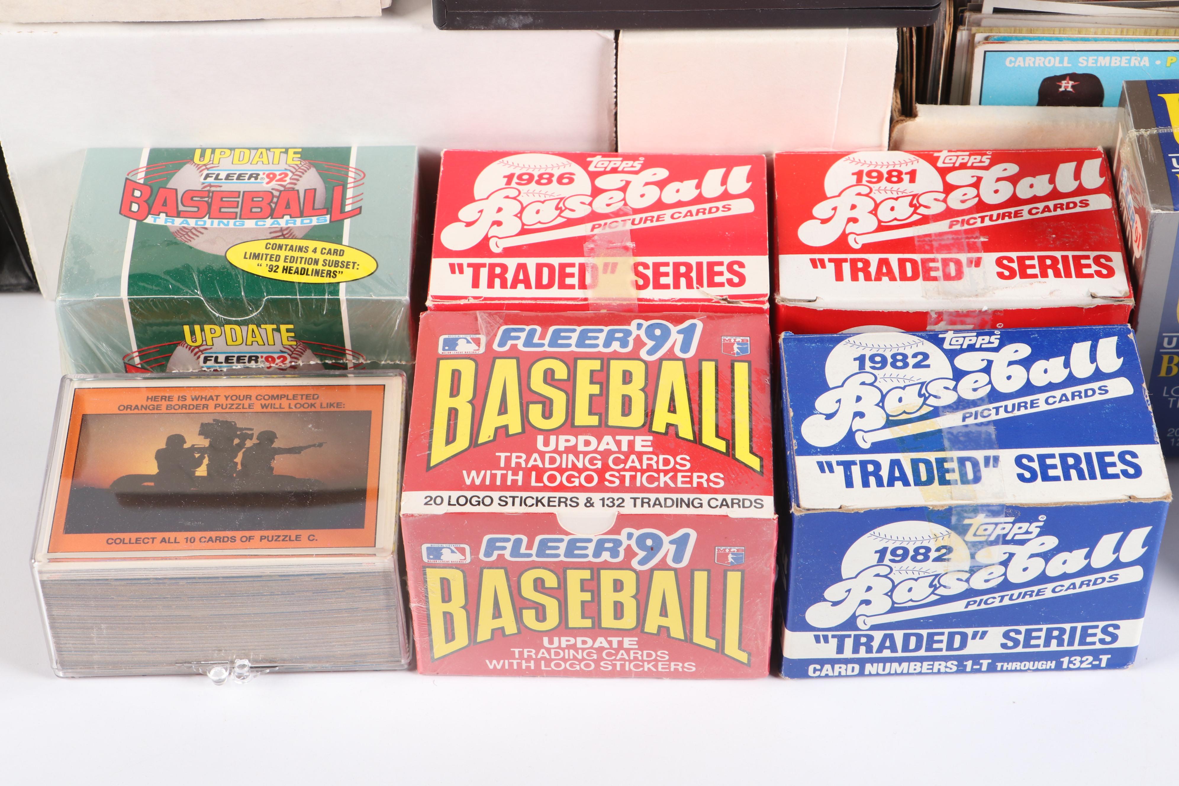 Fleer with Other Sports Cards Featuring Joe Greene Rookie and More, 1950s-2010s