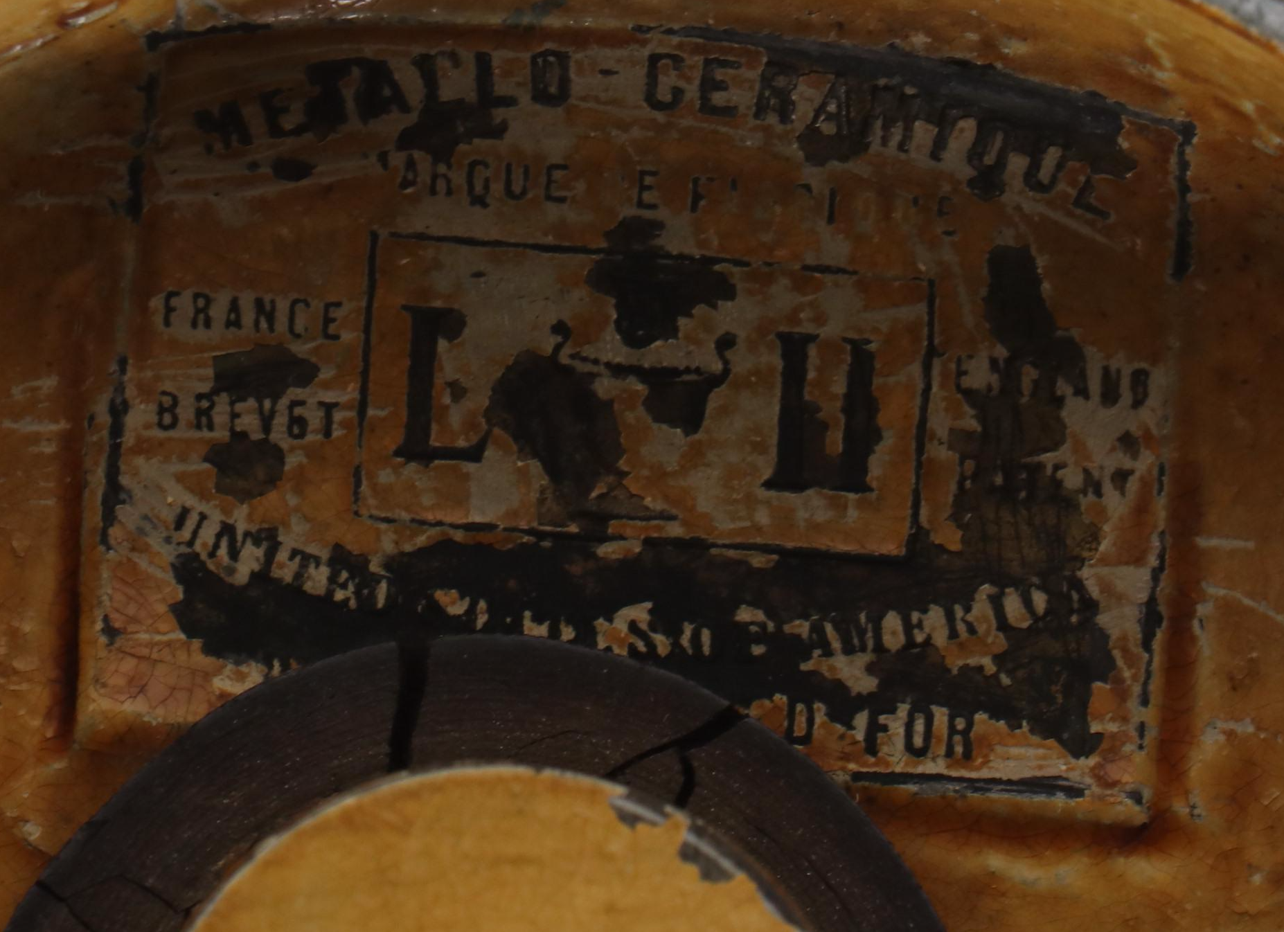 LH Metallo Ceramique French Cast Metal Lady and Moroccan Water Seller Figurines