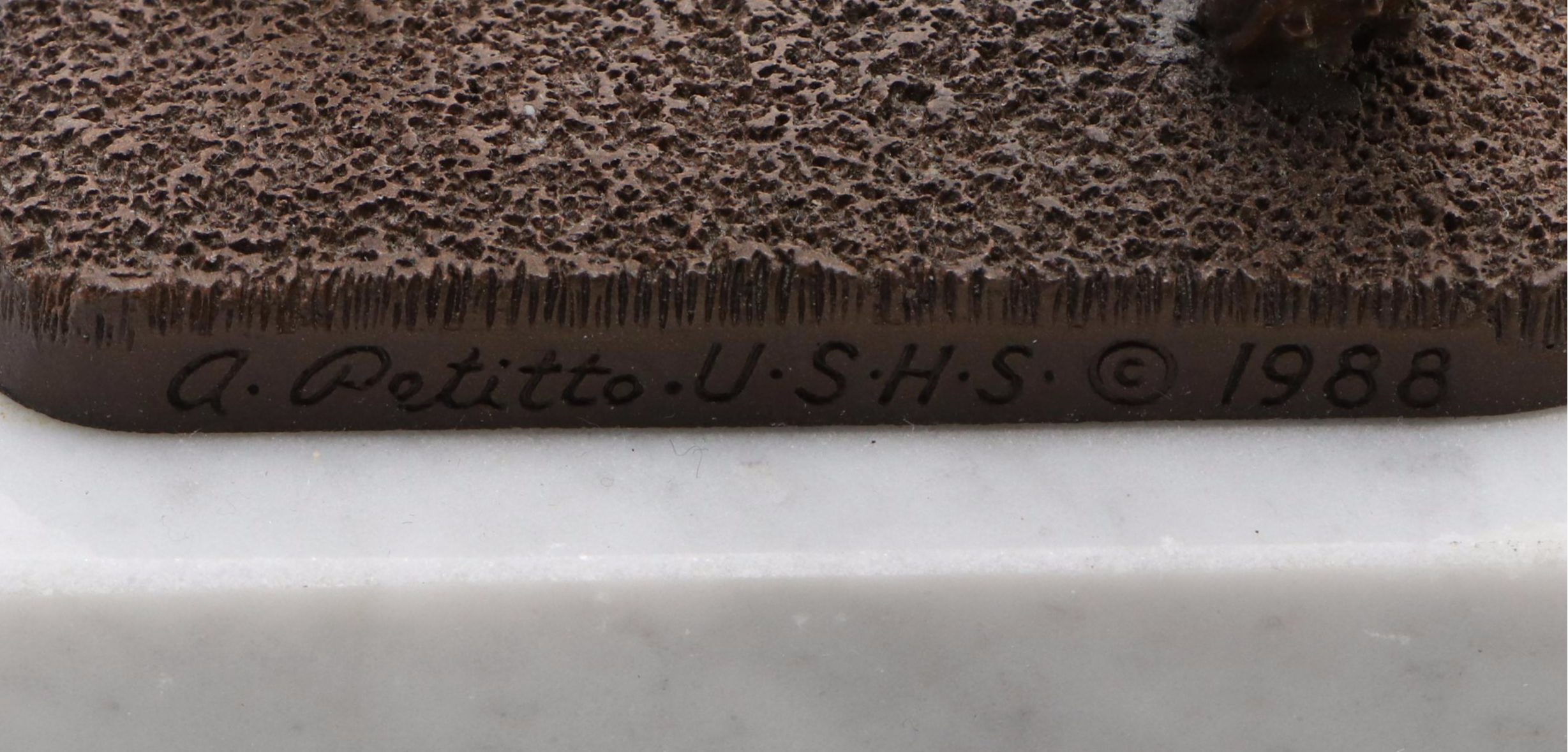 Austin Productions Ceramic Golfer Sculpture with Resin Golf Award