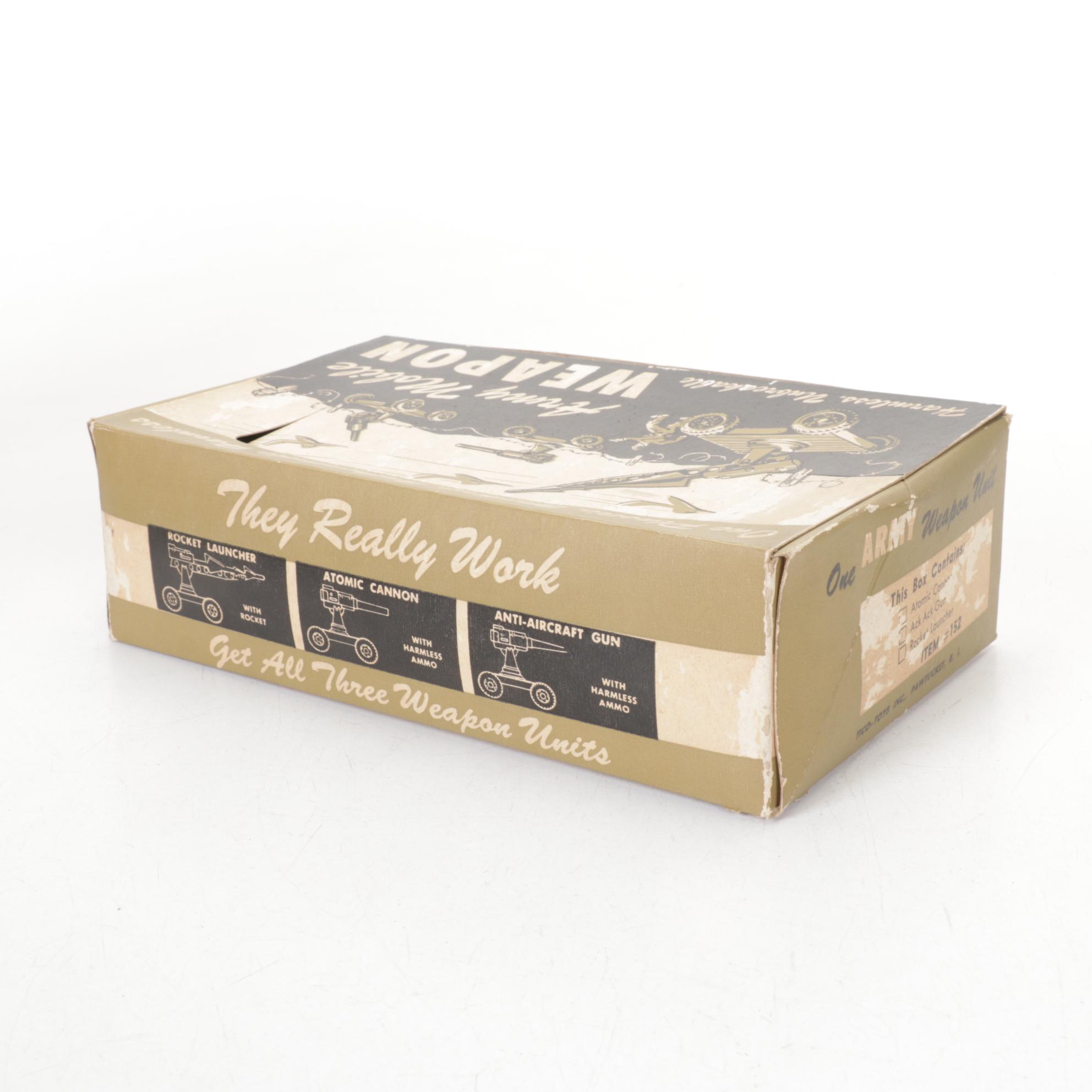 Eleven Tico-Toys "Army Mobile Weapon" Kits