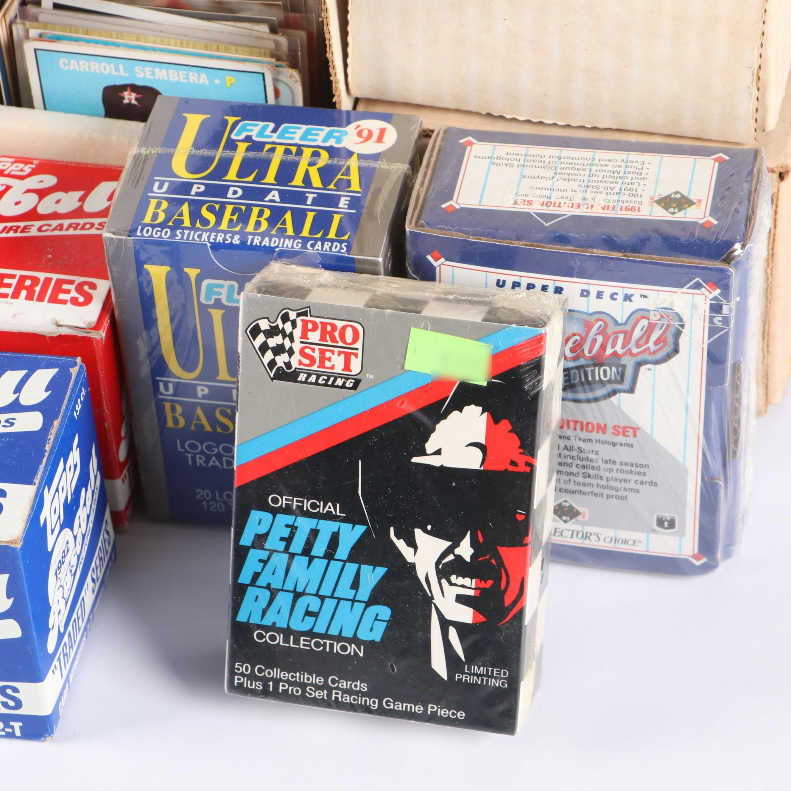 Fleer with Other Sports Cards Featuring Joe Greene Rookie and More, 1950s-2010s