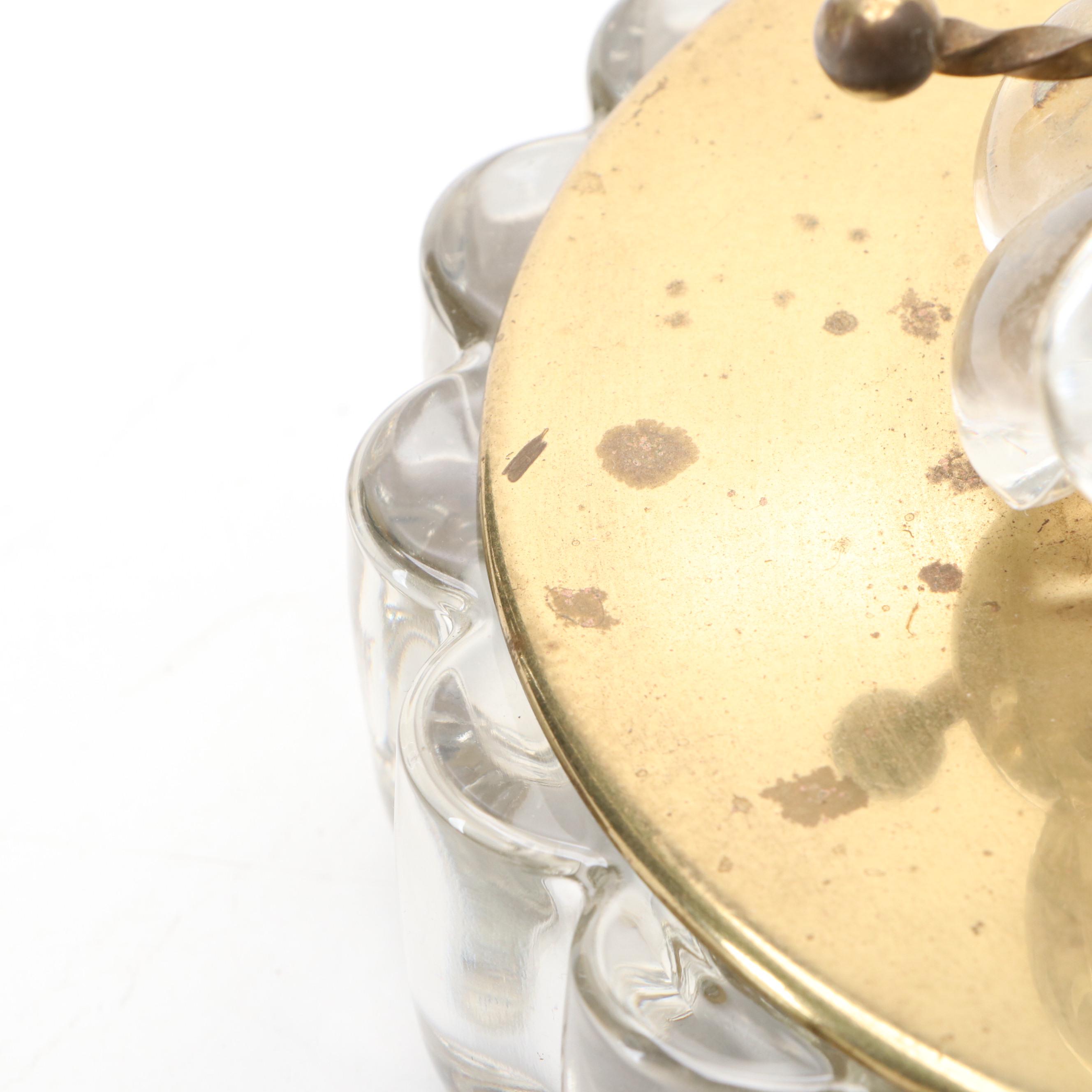 Fenton and Dansk Cat Figurines with Heisey Glass Bowl