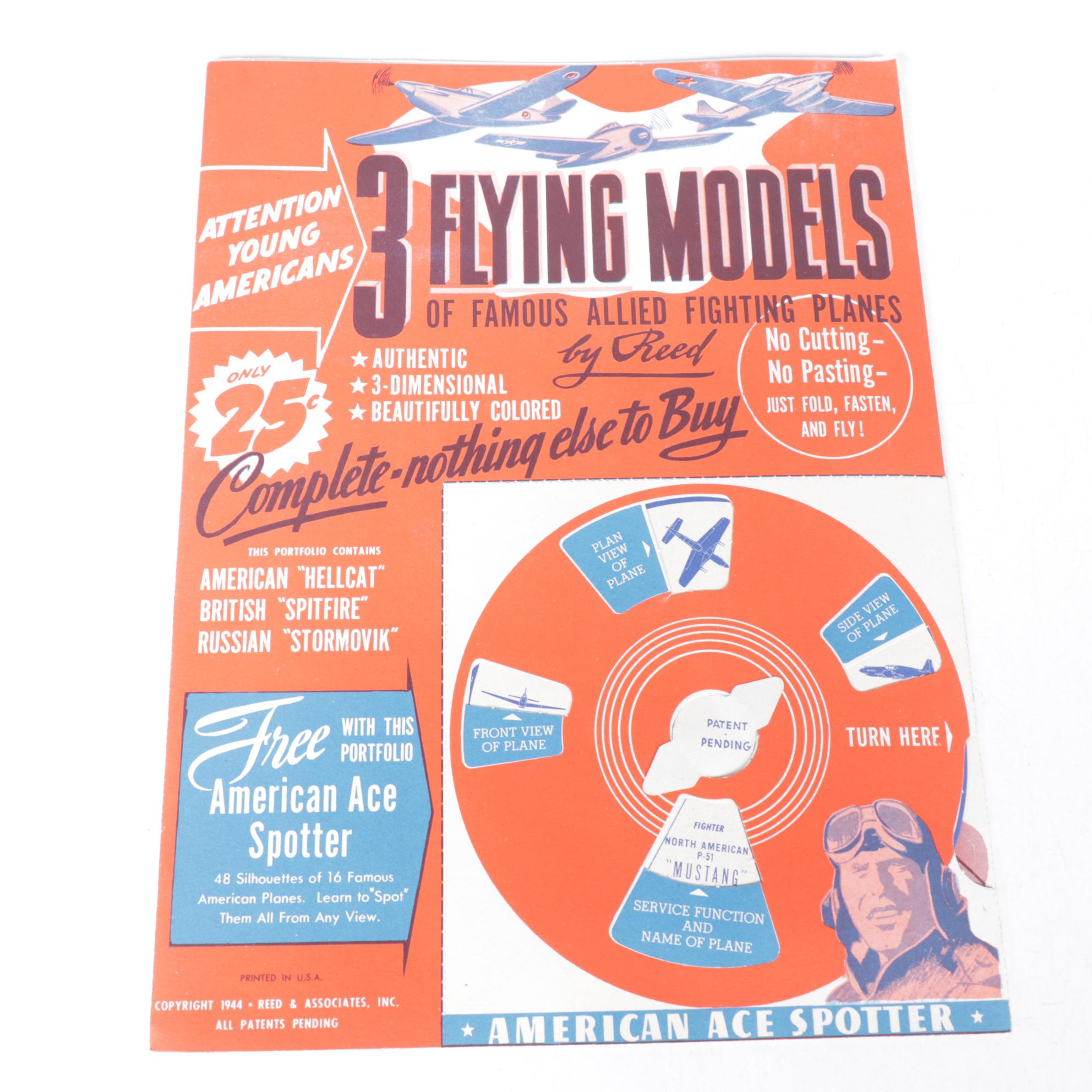 Peter Max "Paper Airplane Book" and Other Paper Airplane Books and Kits