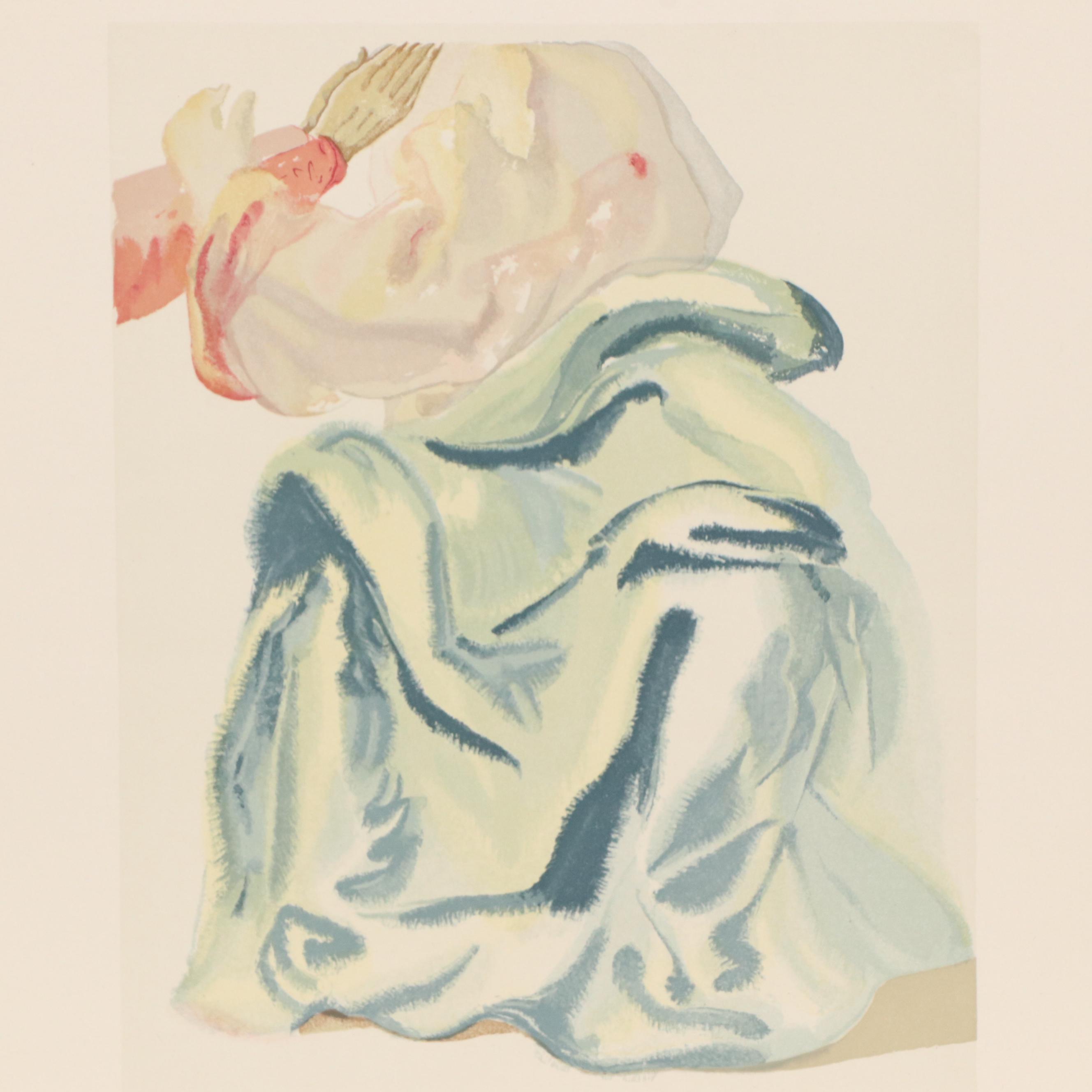 Salvador Dalí Wood Engraving "À l'Empyrée," 1960–1964