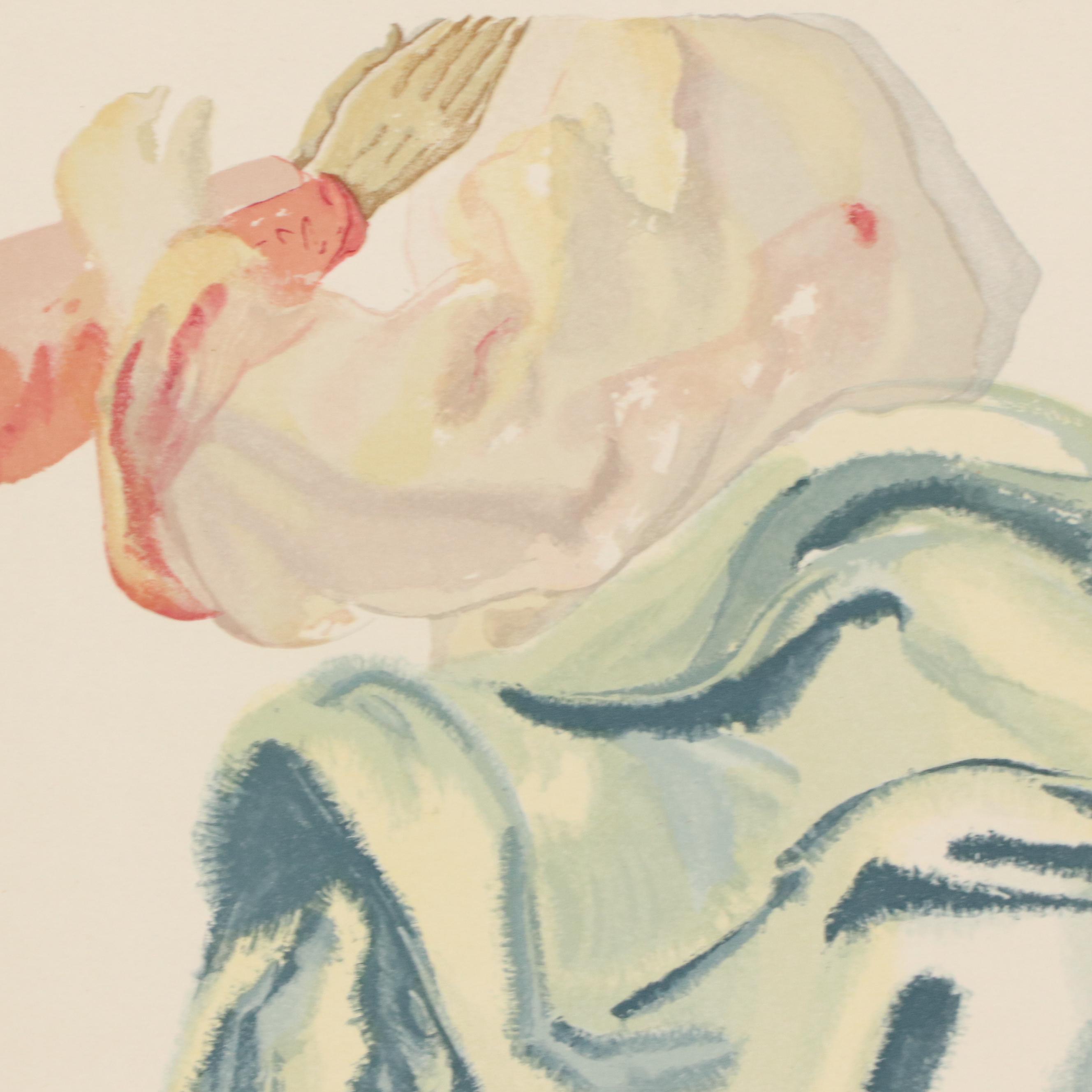 Salvador Dalí Wood Engraving "À l'Empyrée," 1960–1964