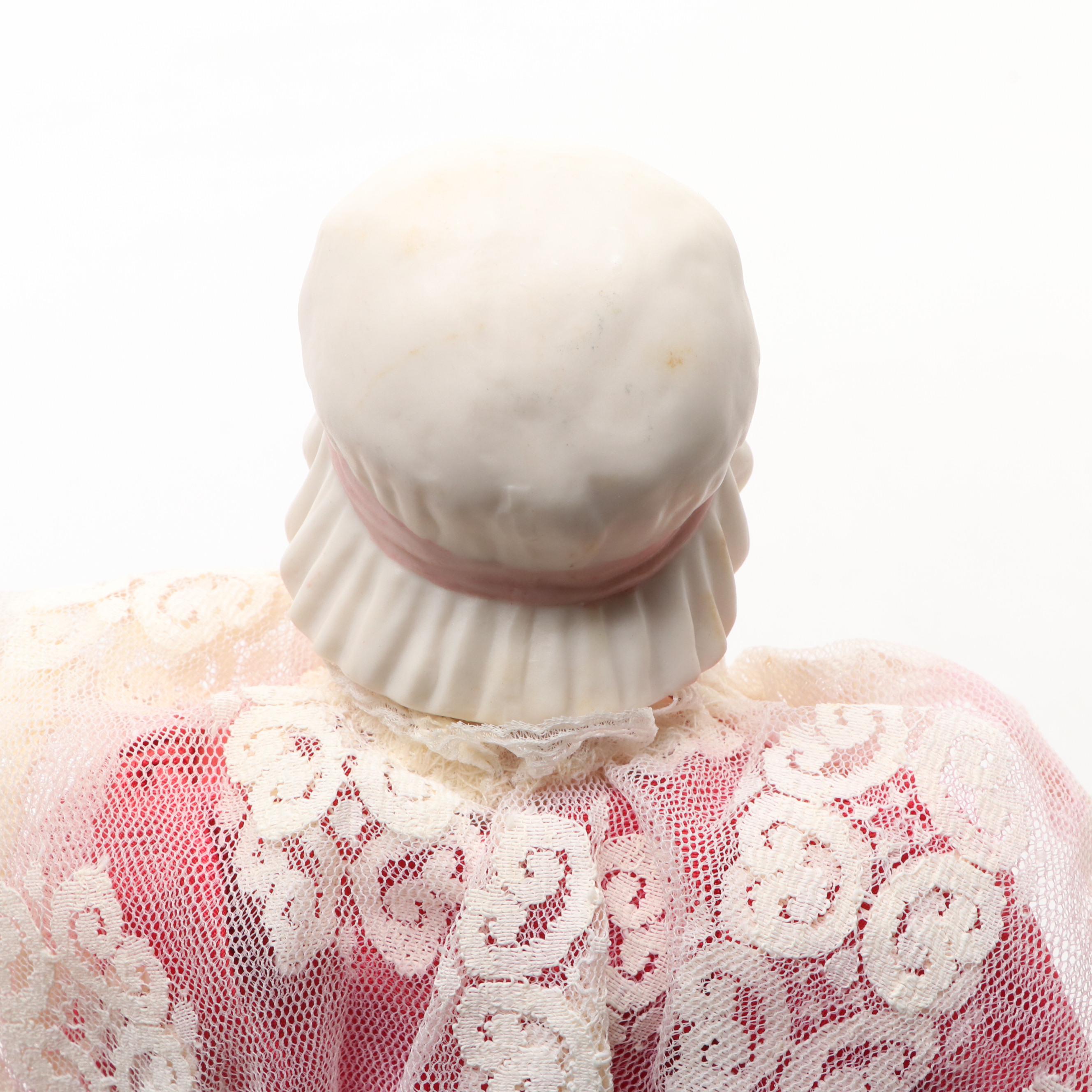 George and Martha Washington Bisque Dolls