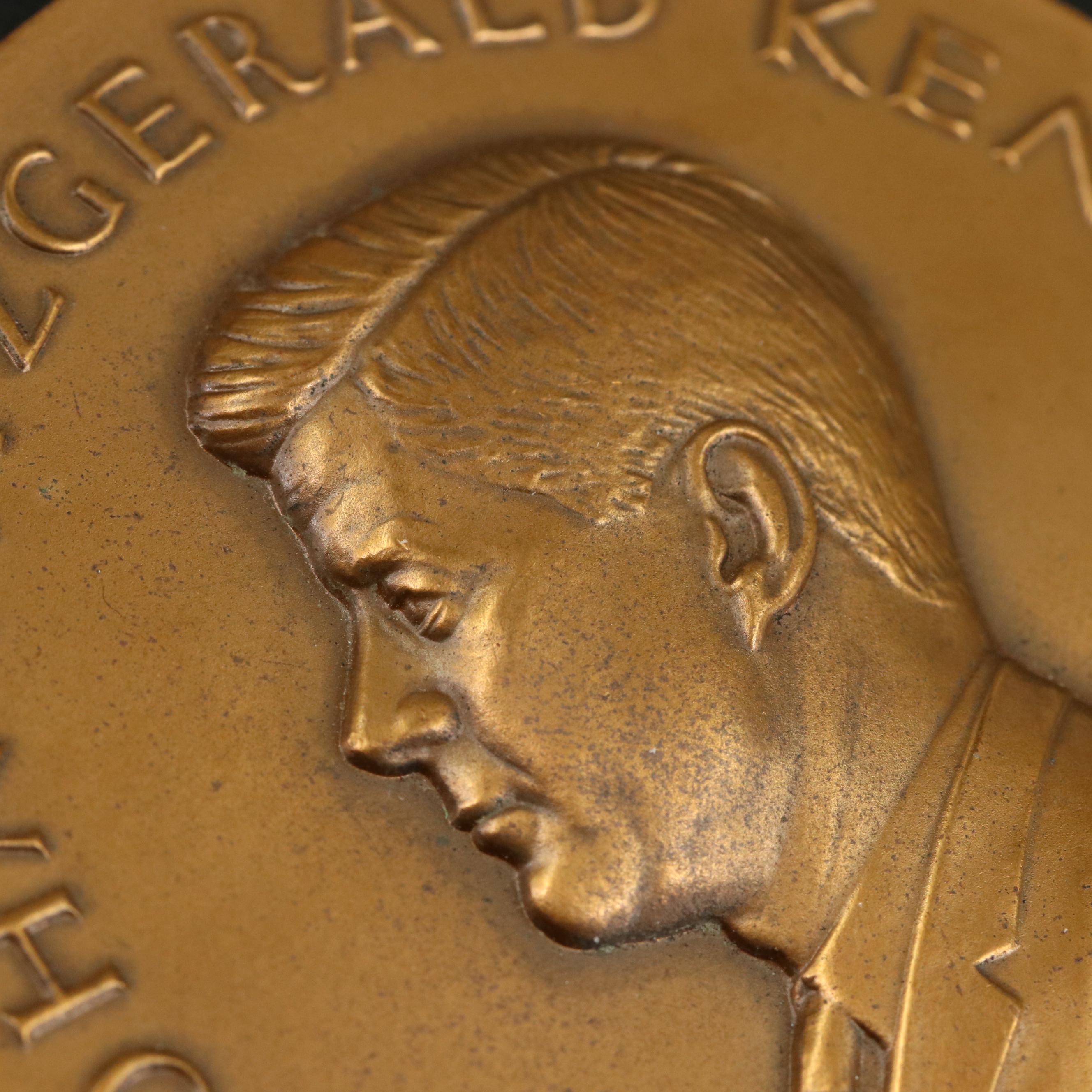 1961 John F. Kennedy Bronze Inaugural Medal
