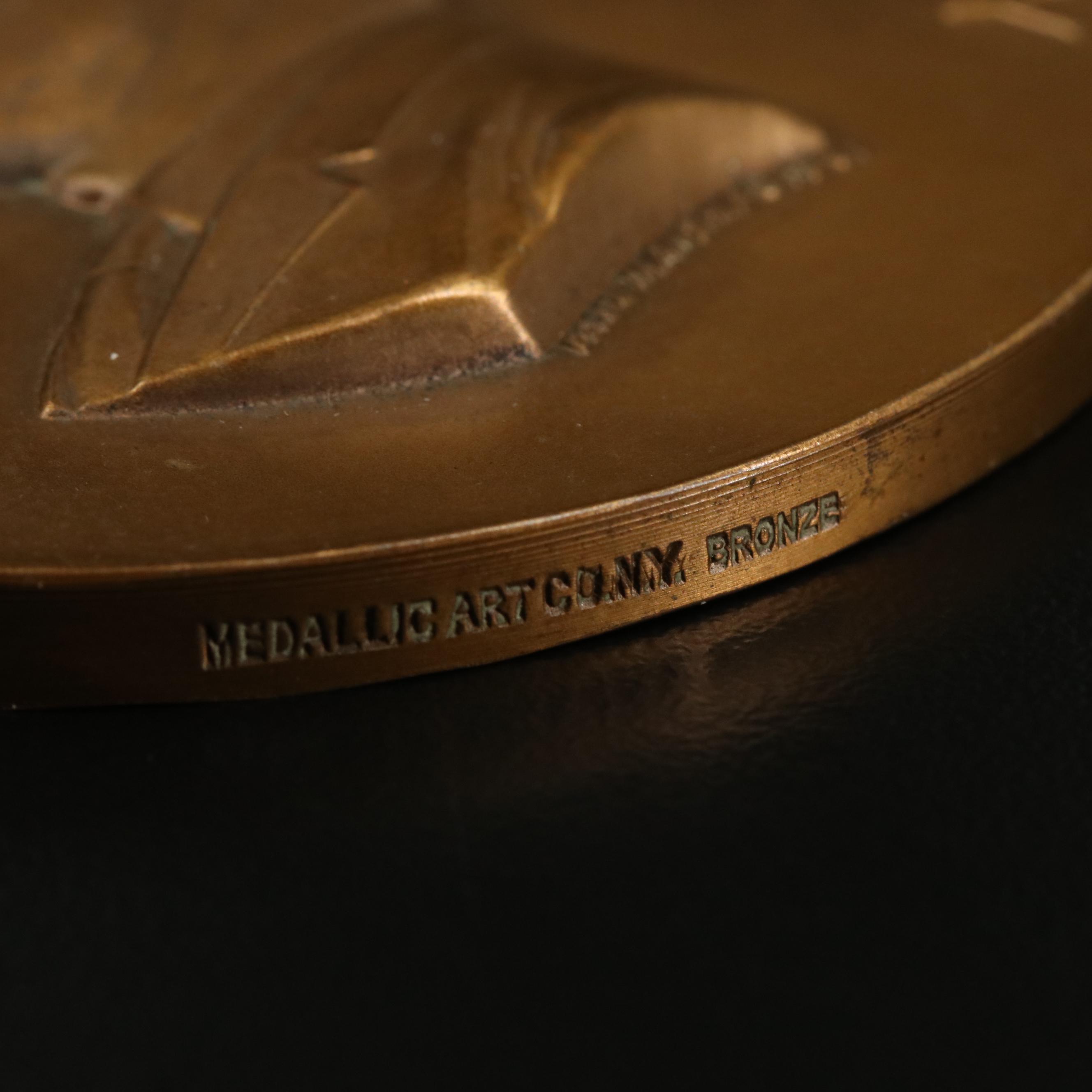 1961 John F. Kennedy Bronze Inaugural Medal