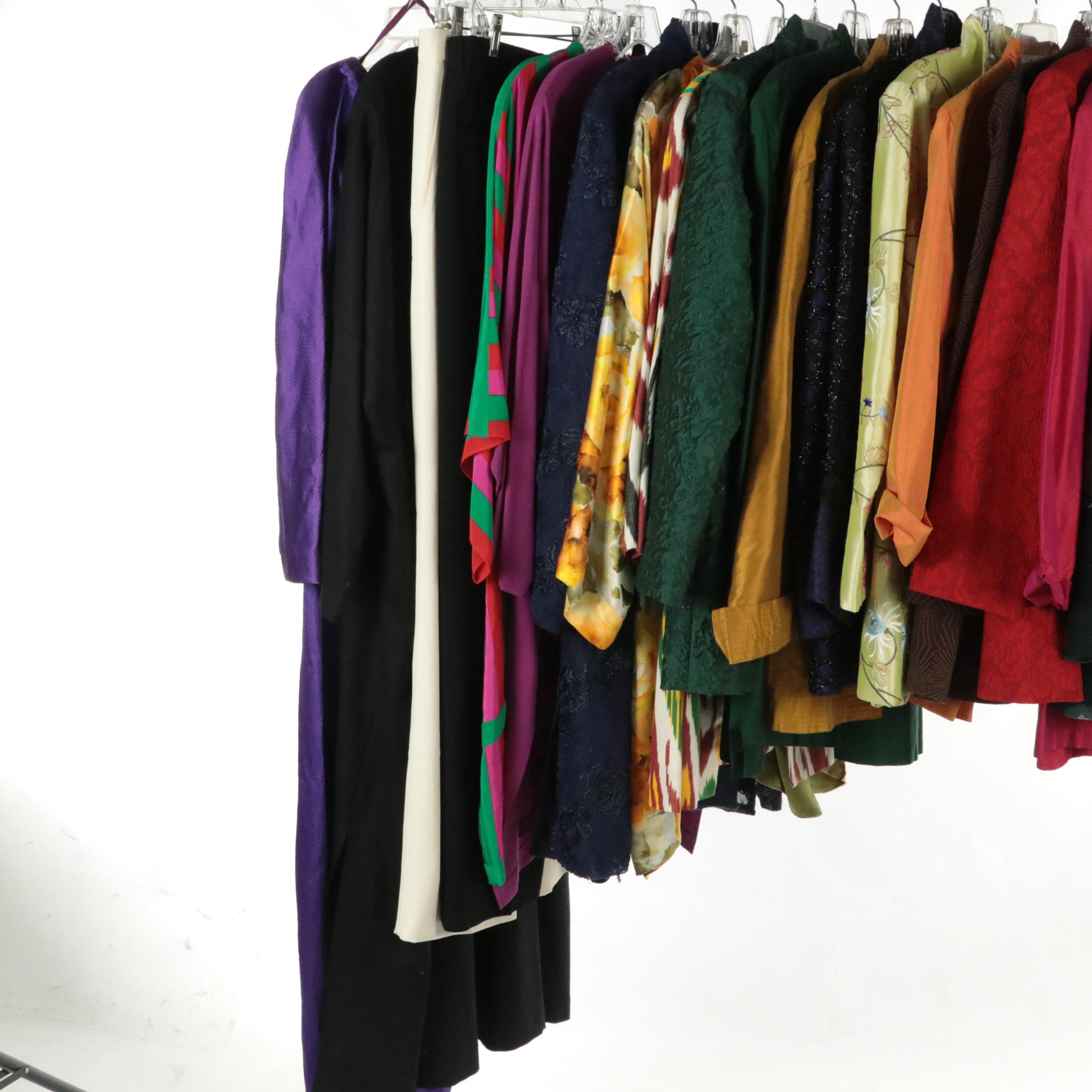Vintage Oscar de la Renta, Giorgio Armani & More Featured in a Capsule Wardrobe