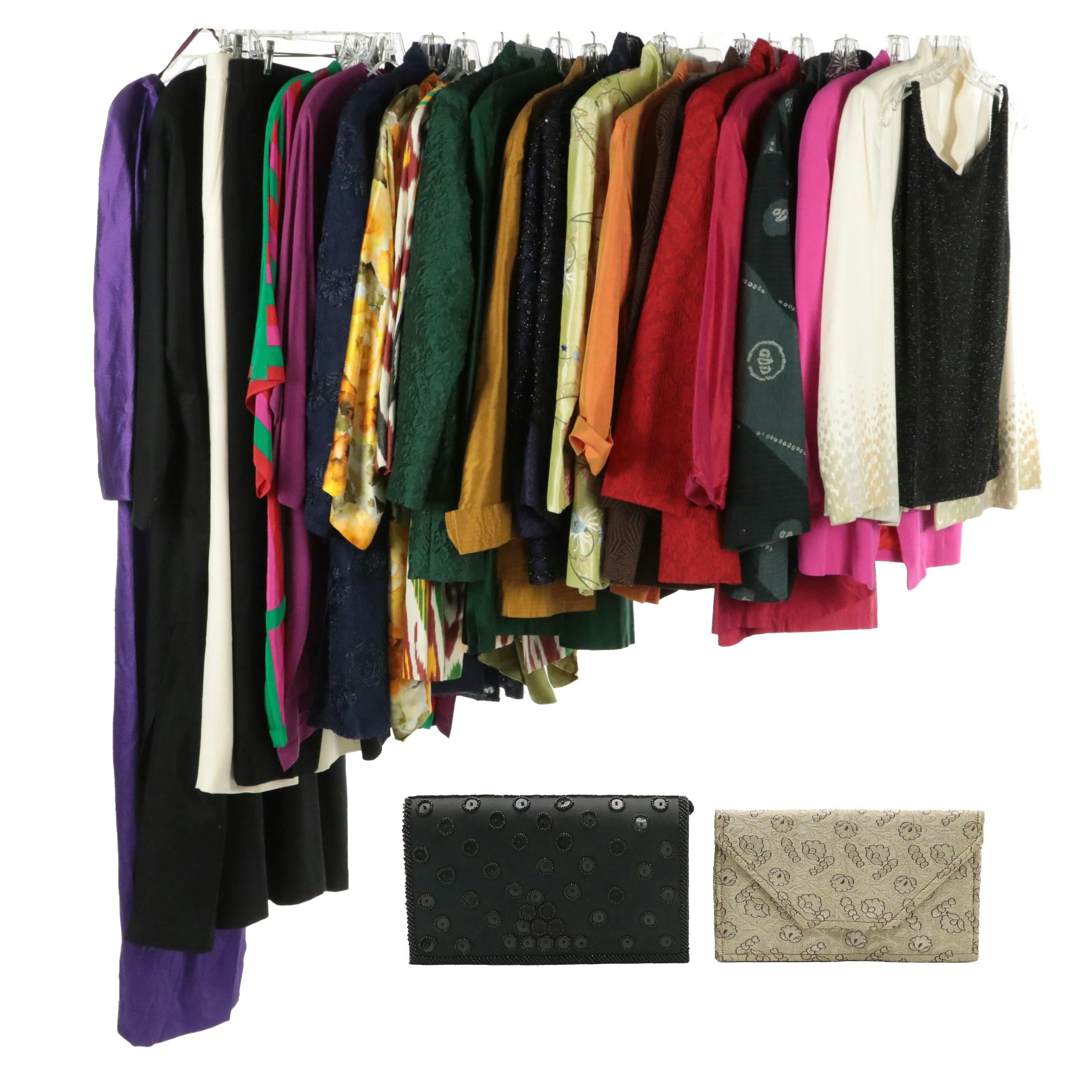 Vintage Oscar de la Renta, Giorgio Armani & More Featured in a Capsule Wardrobe