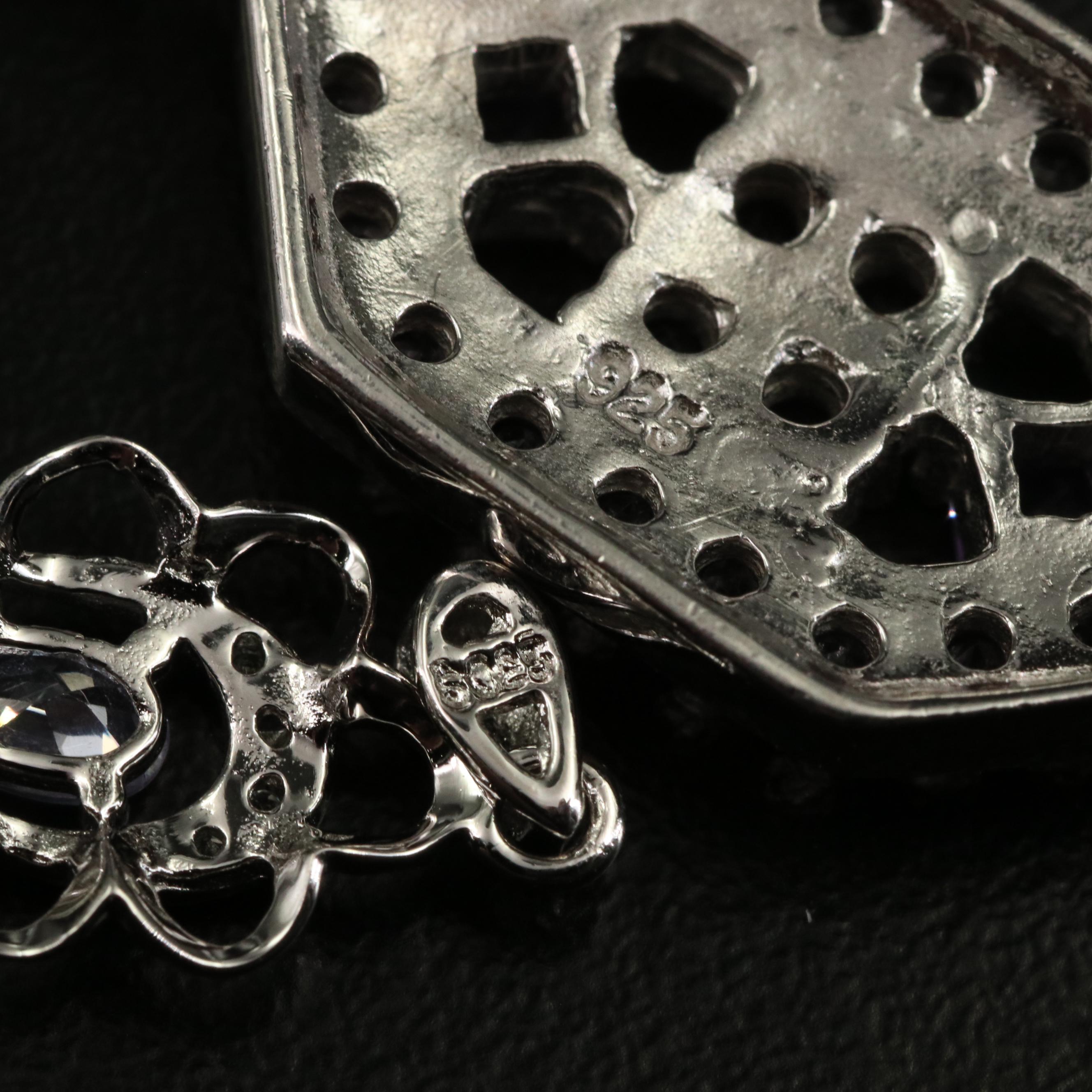 14 Assorted Sterling Silver Rings, Necklaces, Earrings, and Pendants