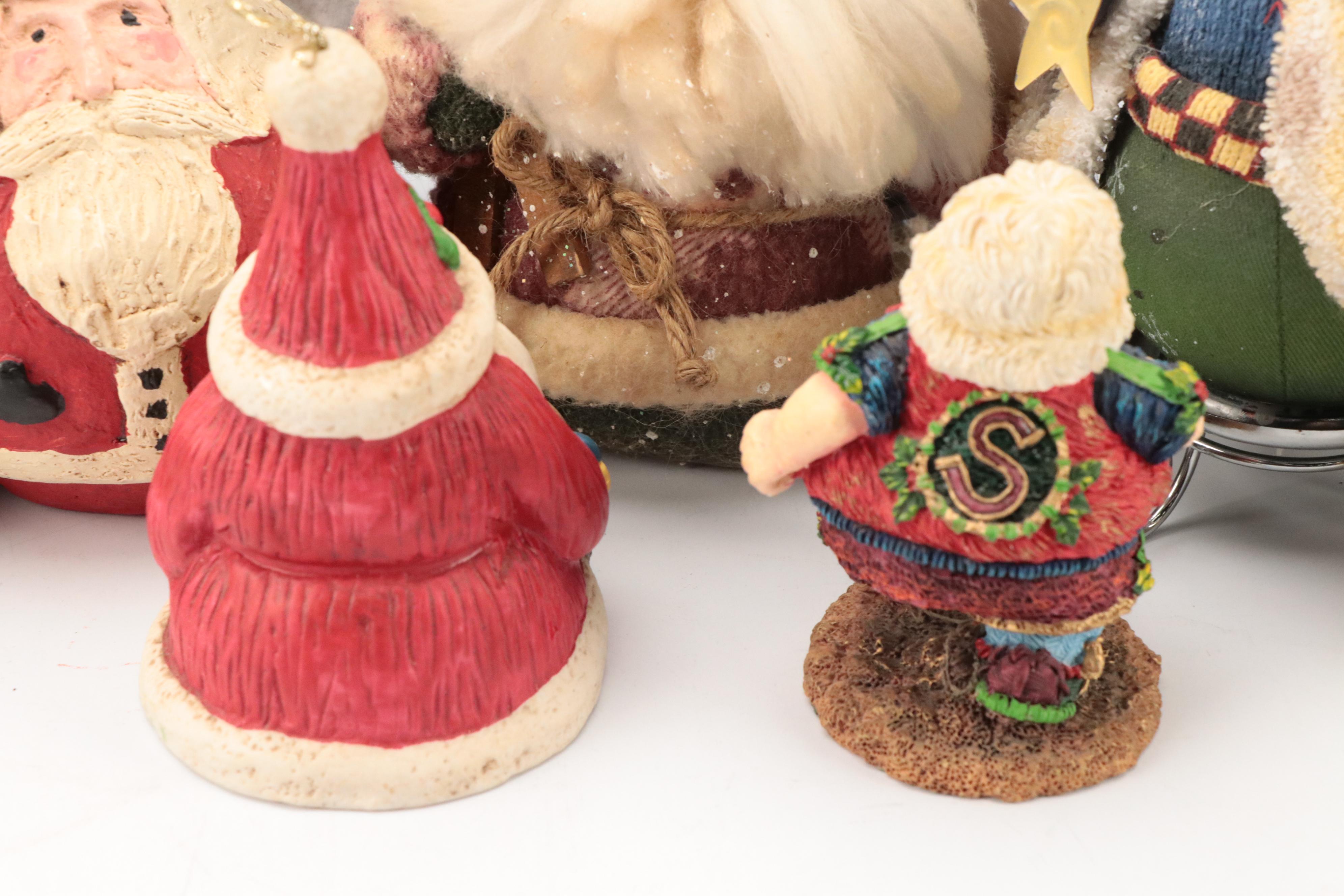 Pipka Limited Edition Resin Ukrainian Santa Figurine with More