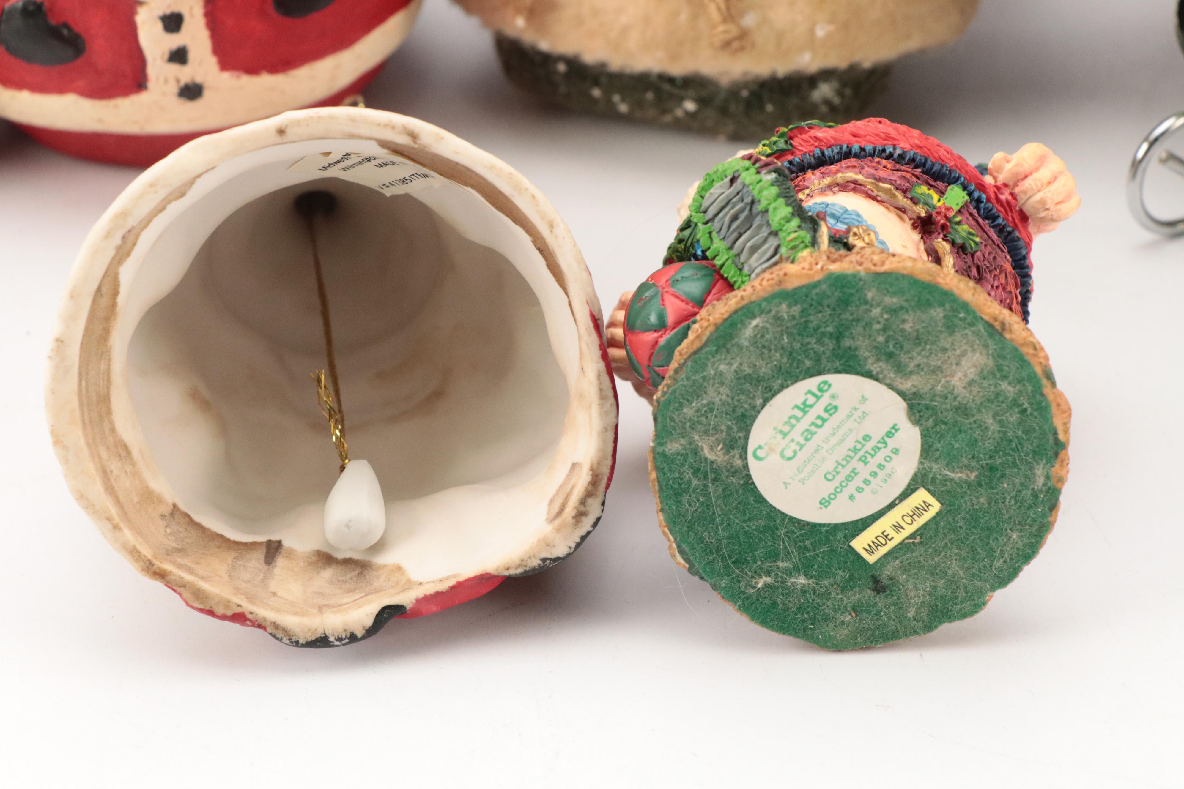 Pipka Limited Edition Resin Ukrainian Santa Figurine with More