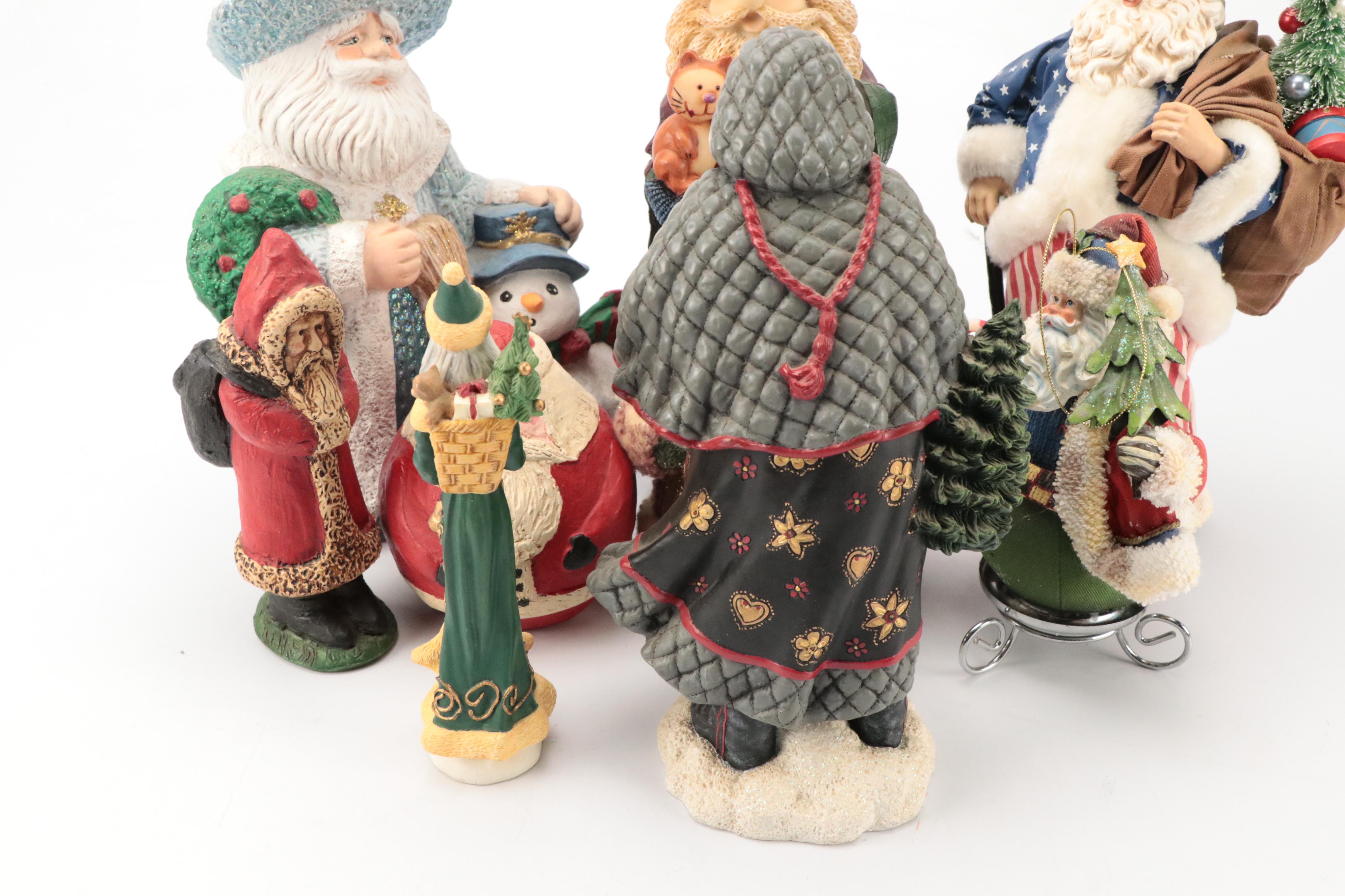 Pipka Limited Edition Resin Ukrainian Santa Figurine with More