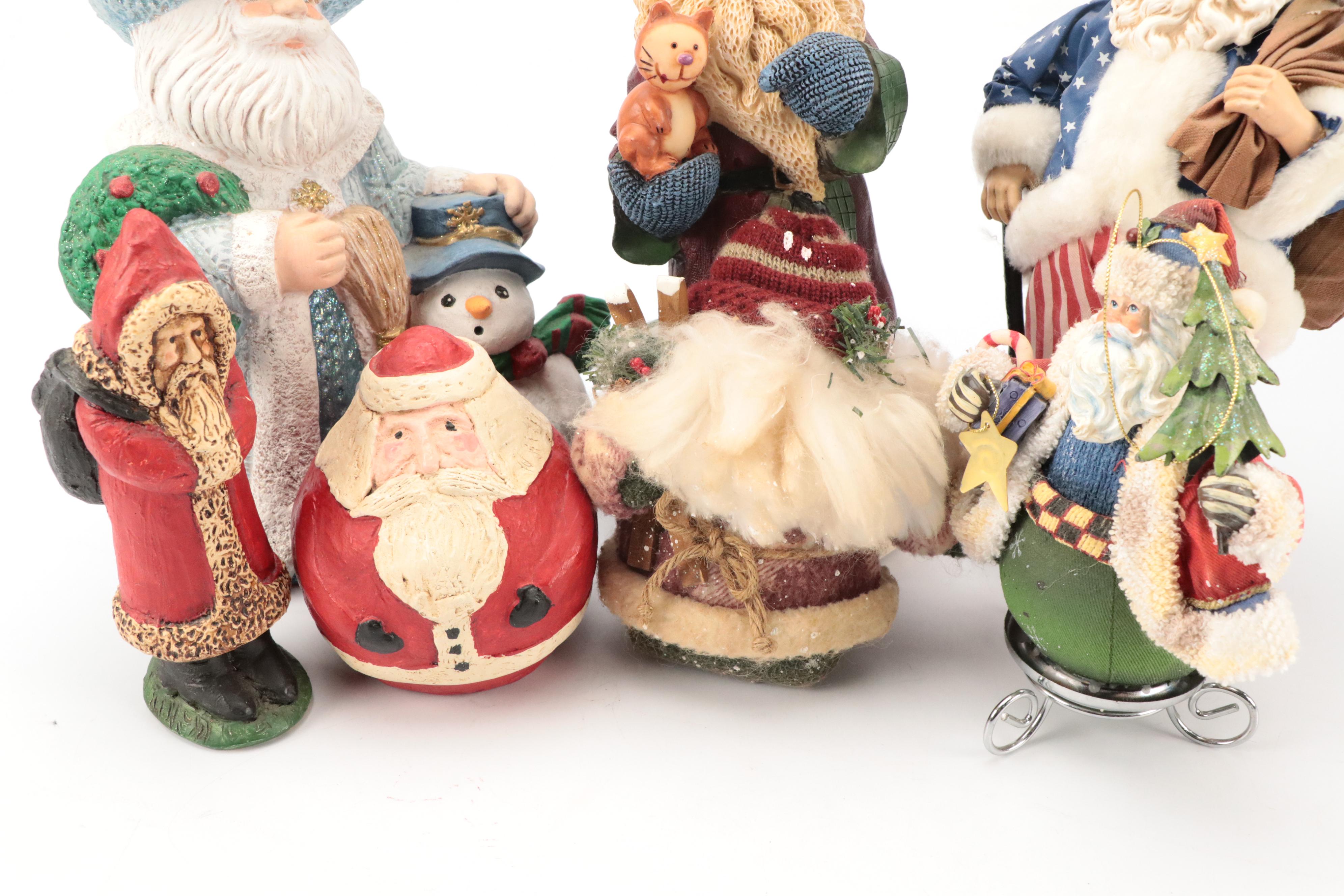 Pipka Limited Edition Resin Ukrainian Santa Figurine with More