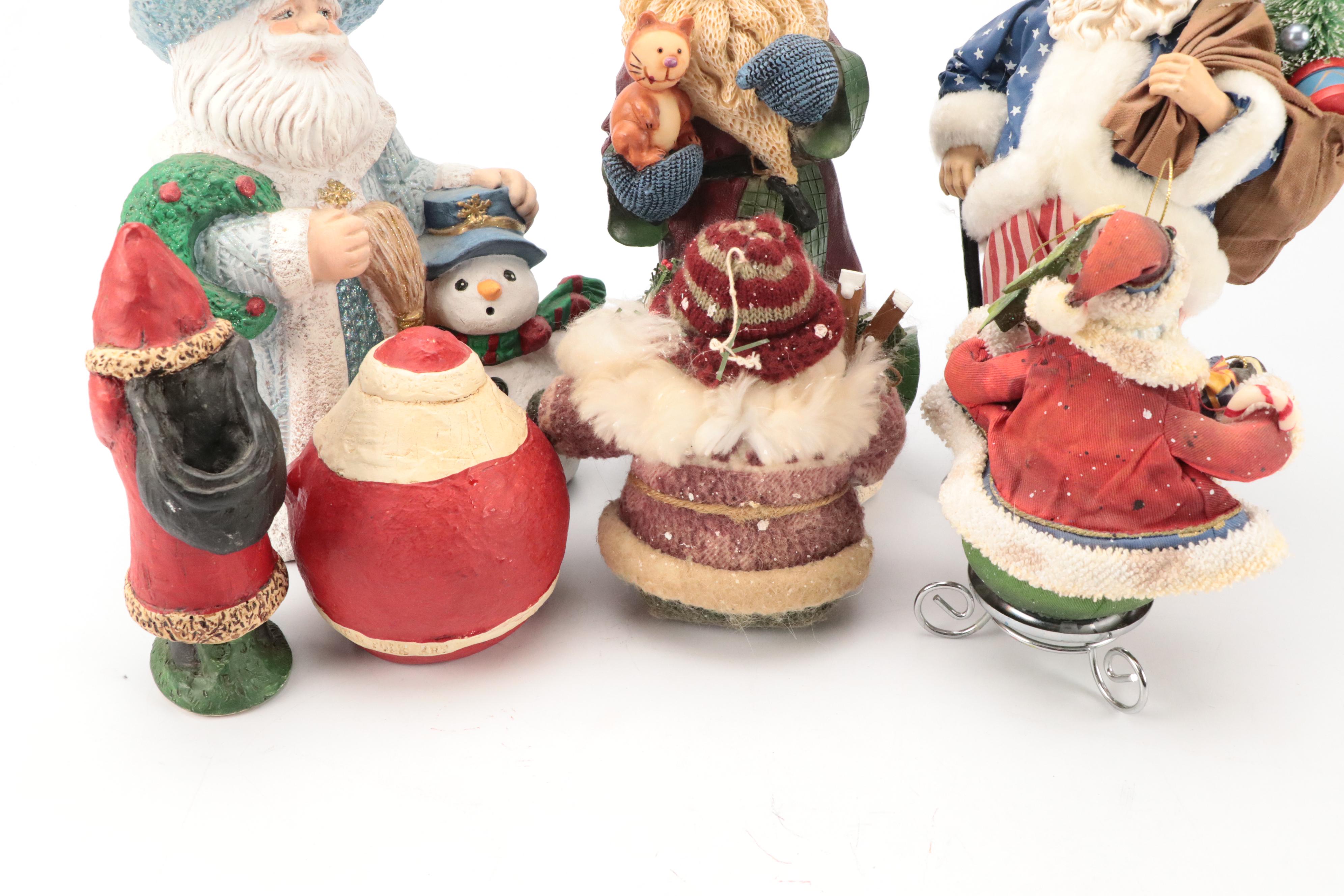 Pipka Limited Edition Resin Ukrainian Santa Figurine with More