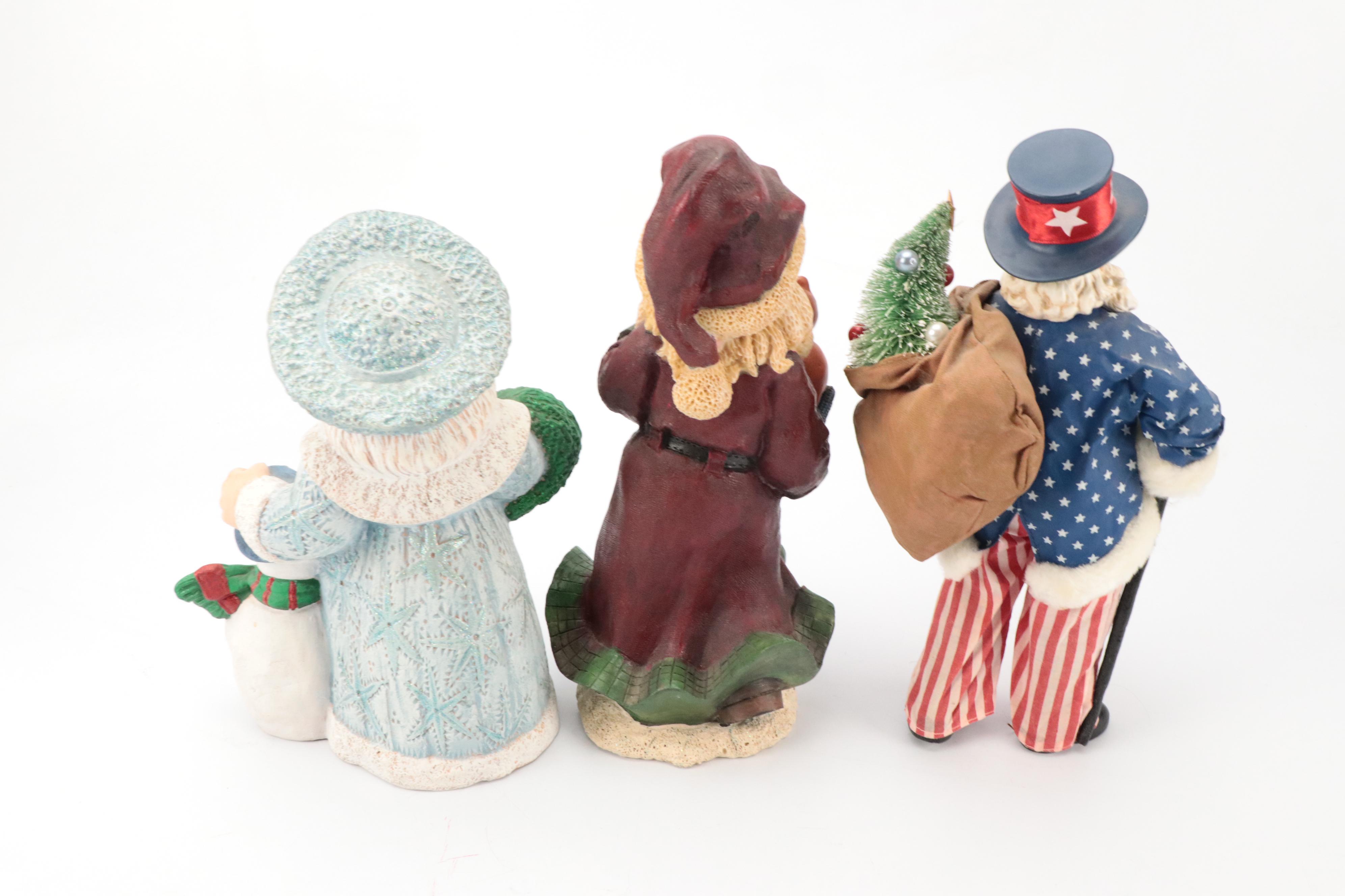 Pipka Limited Edition Resin Ukrainian Santa Figurine with More