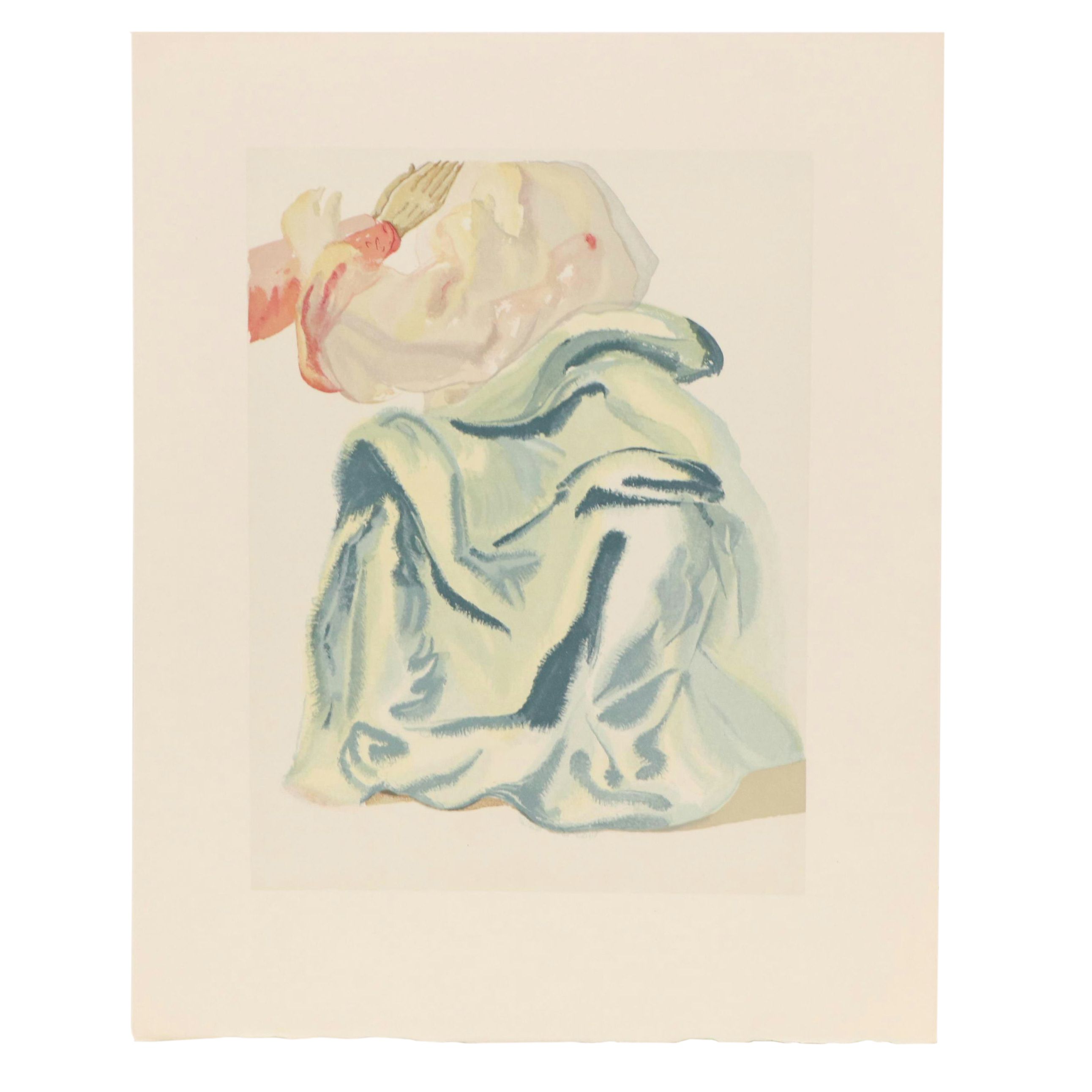 Salvador Dalí Wood Engraving "À l'Empyrée," 1960–1964