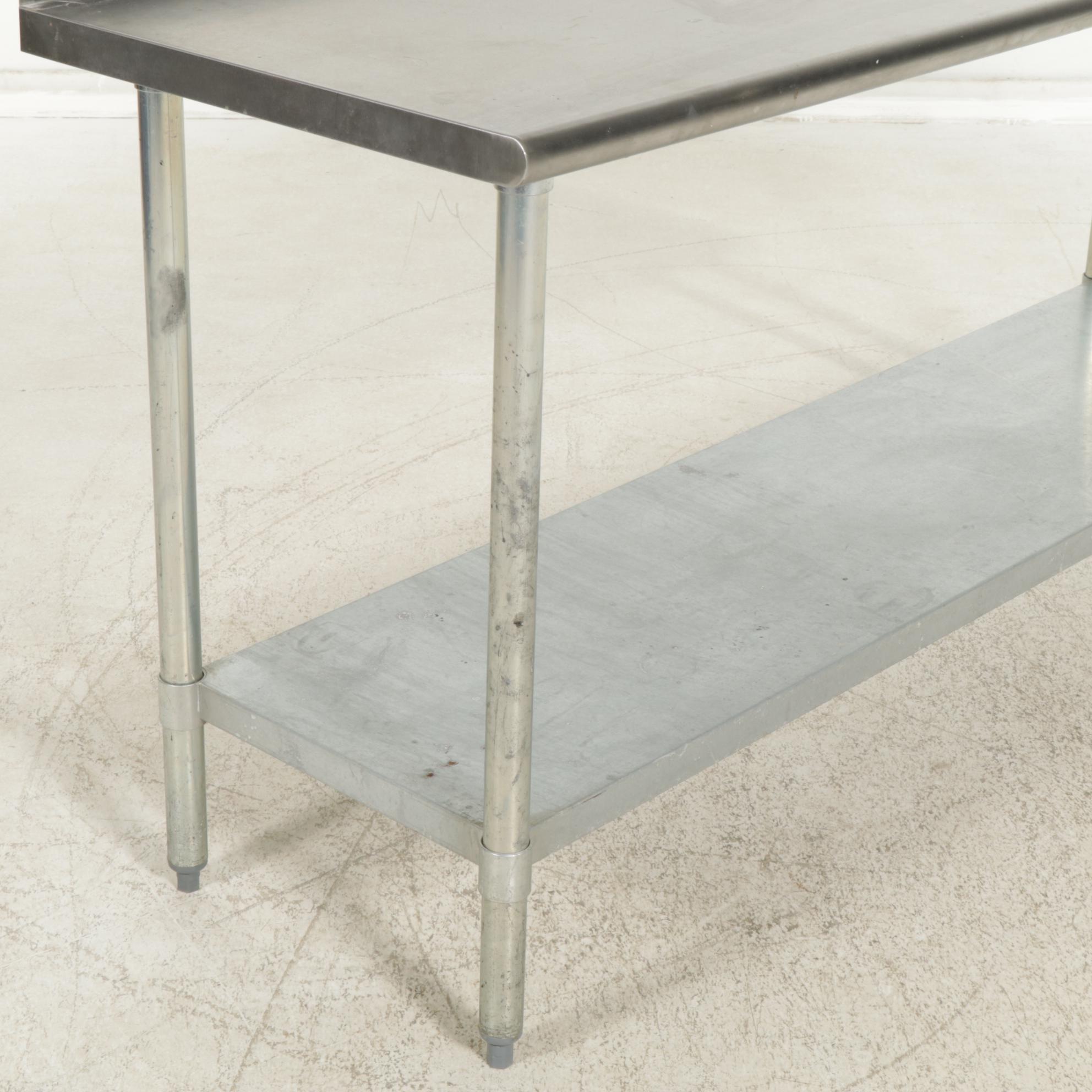 Sauber Stainless Steel Kitchen Work Table