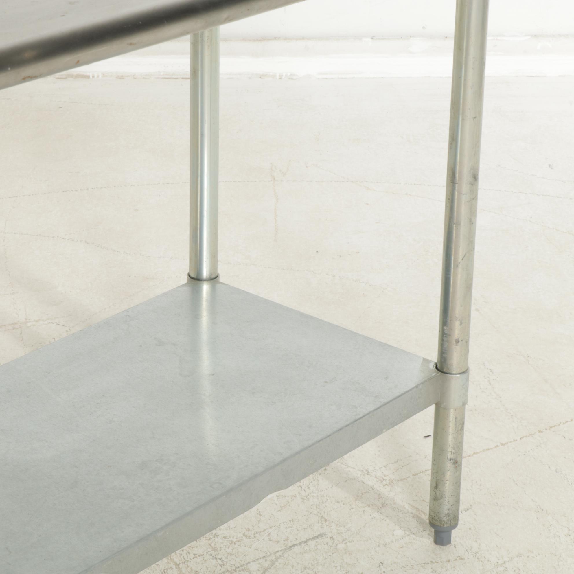 Sauber Stainless Steel Kitchen Work Table