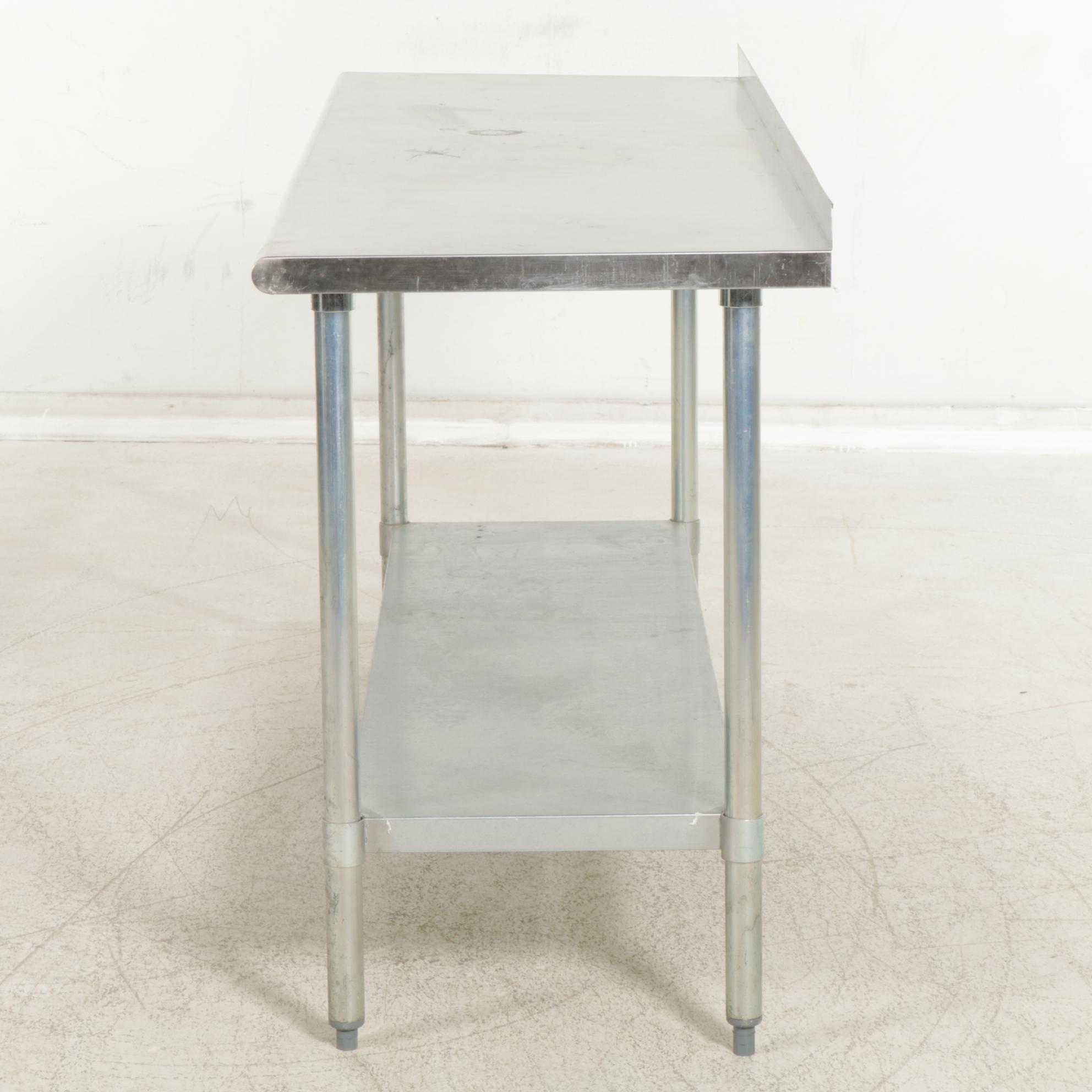 Sauber Stainless Steel Kitchen Work Table