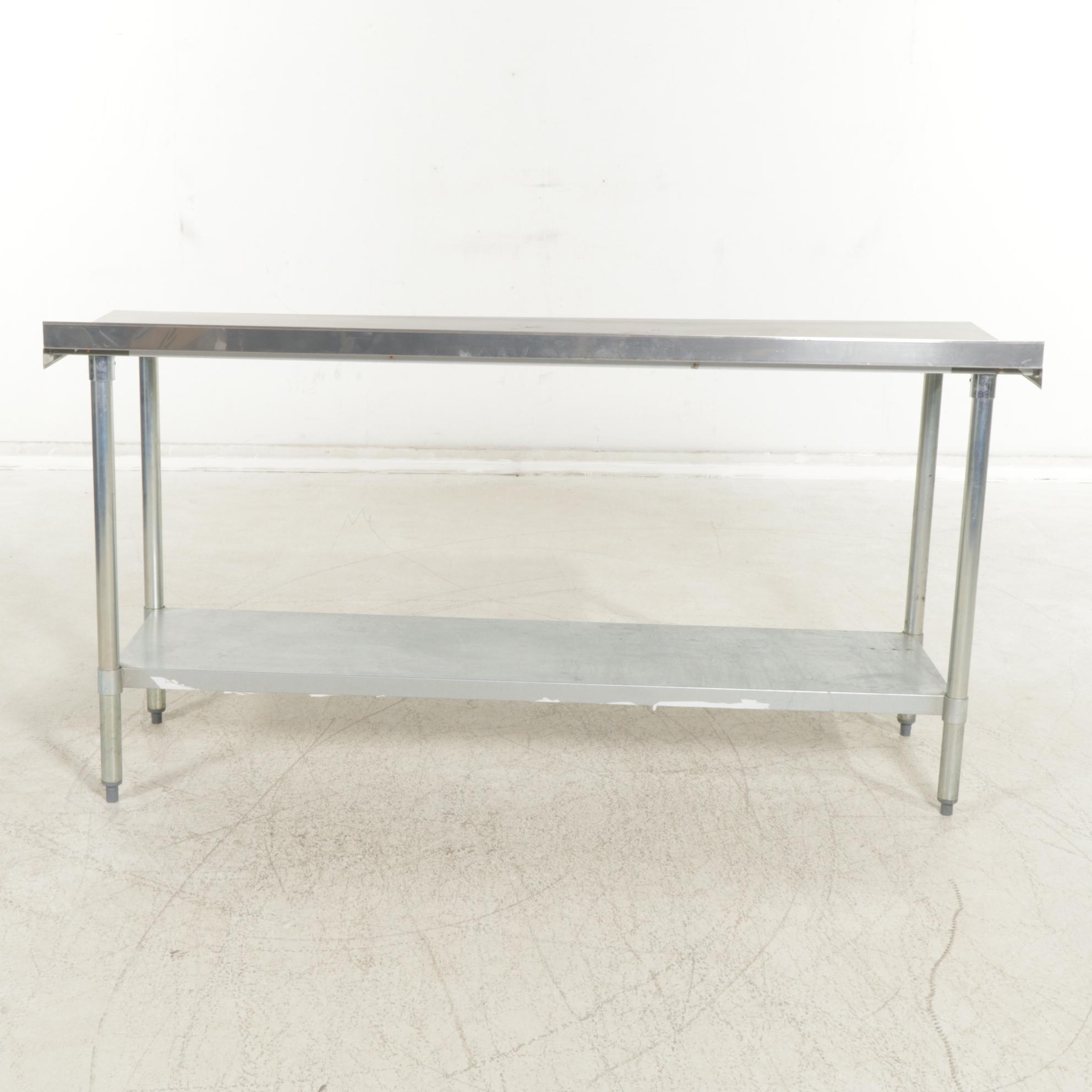 Sauber Stainless Steel Kitchen Work Table