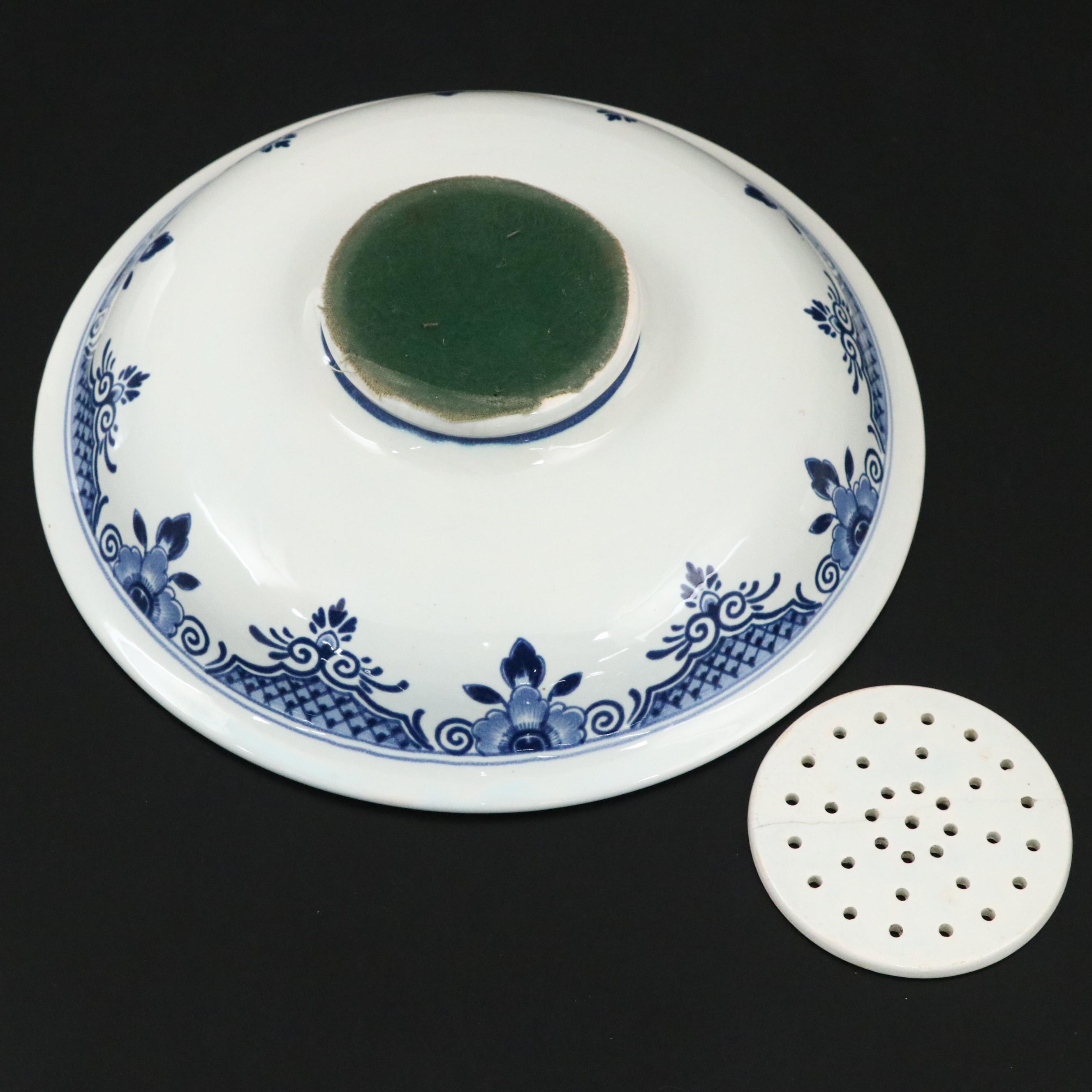 Gouda Florl Motif Ceramic Bowl and Scalloped Rim Ceramic Bowl and More